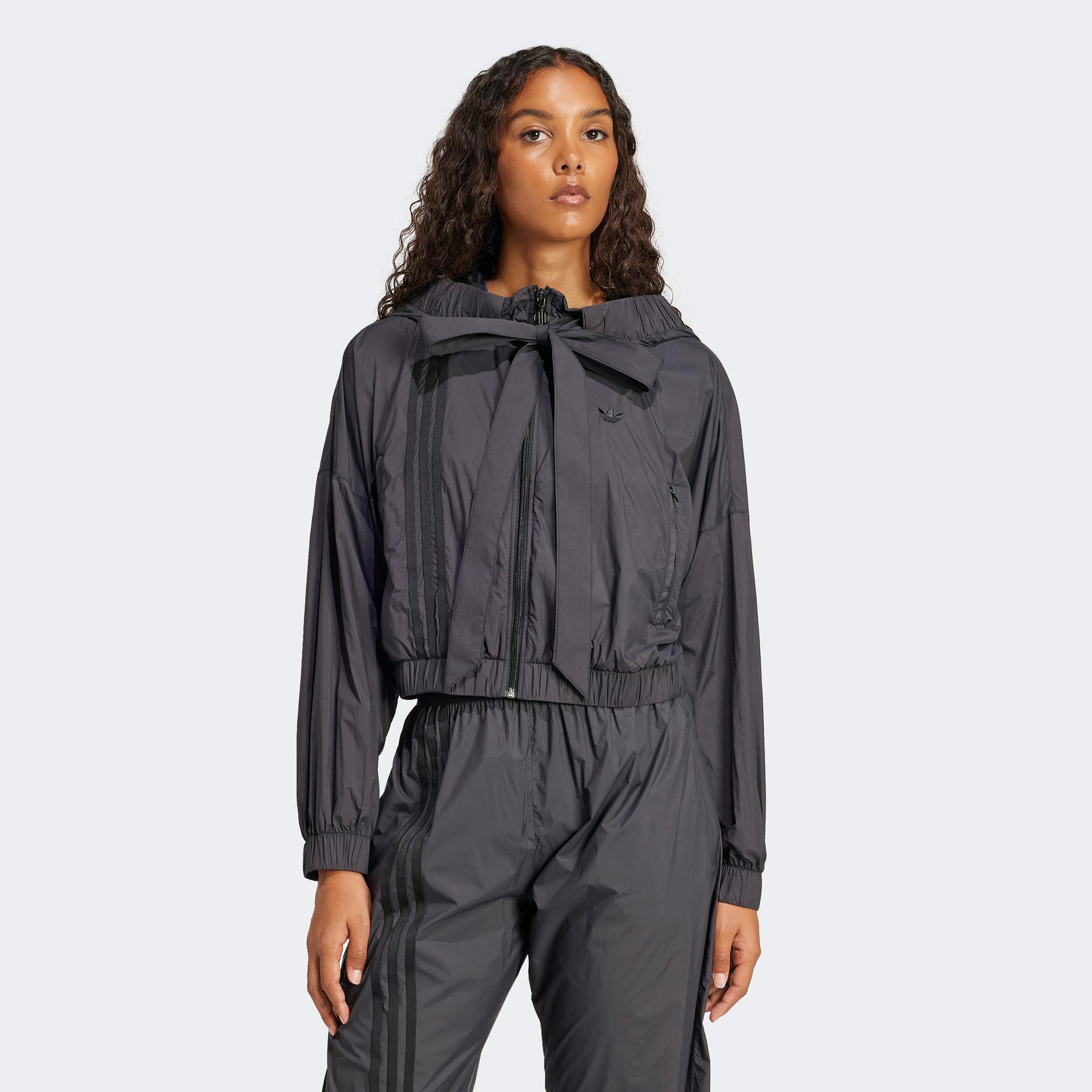 adidas Ruched Bomber Kadın Siyah Ceket