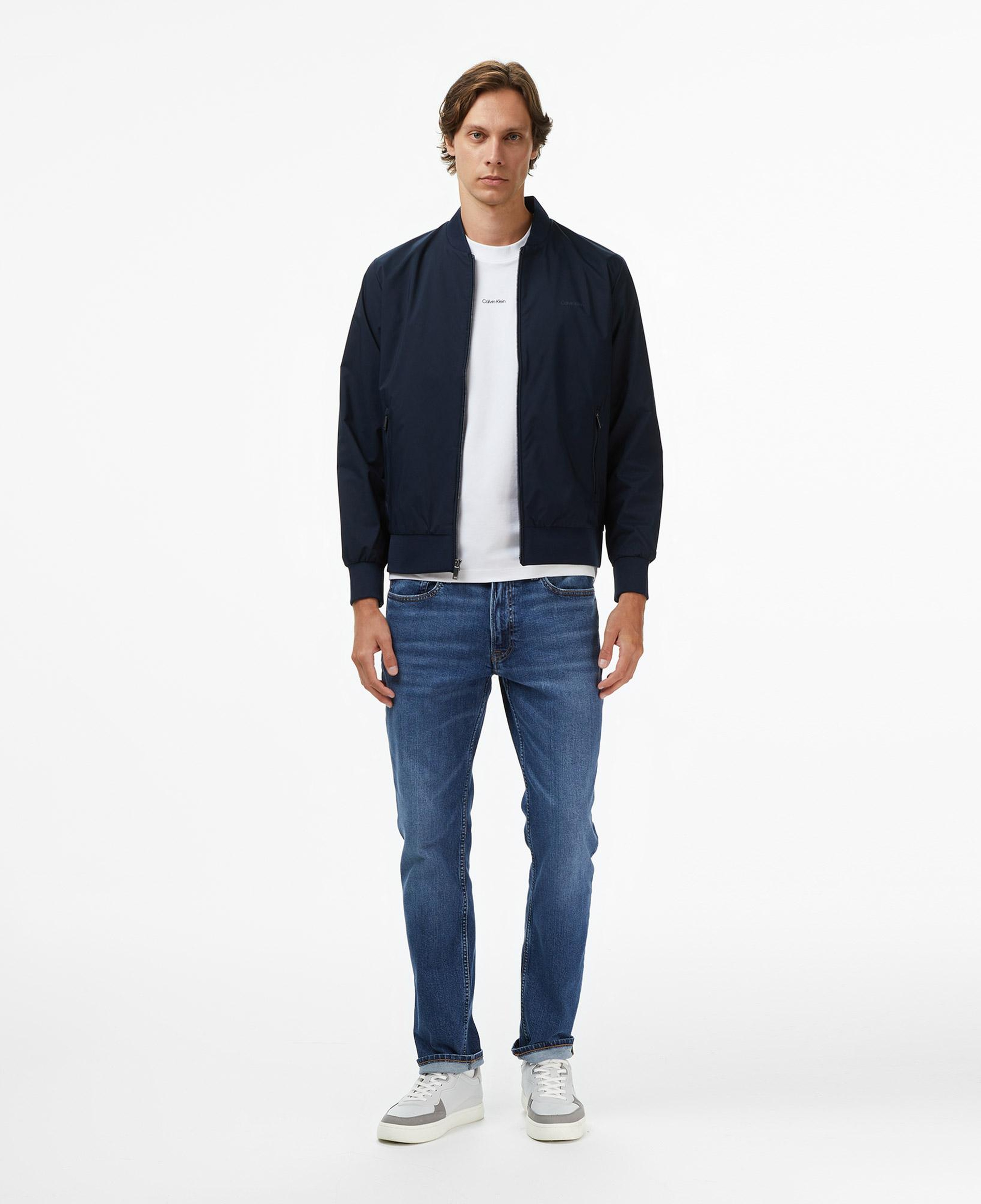 Calvin Klein Matte Bomber Erkek Lacivert Ceket