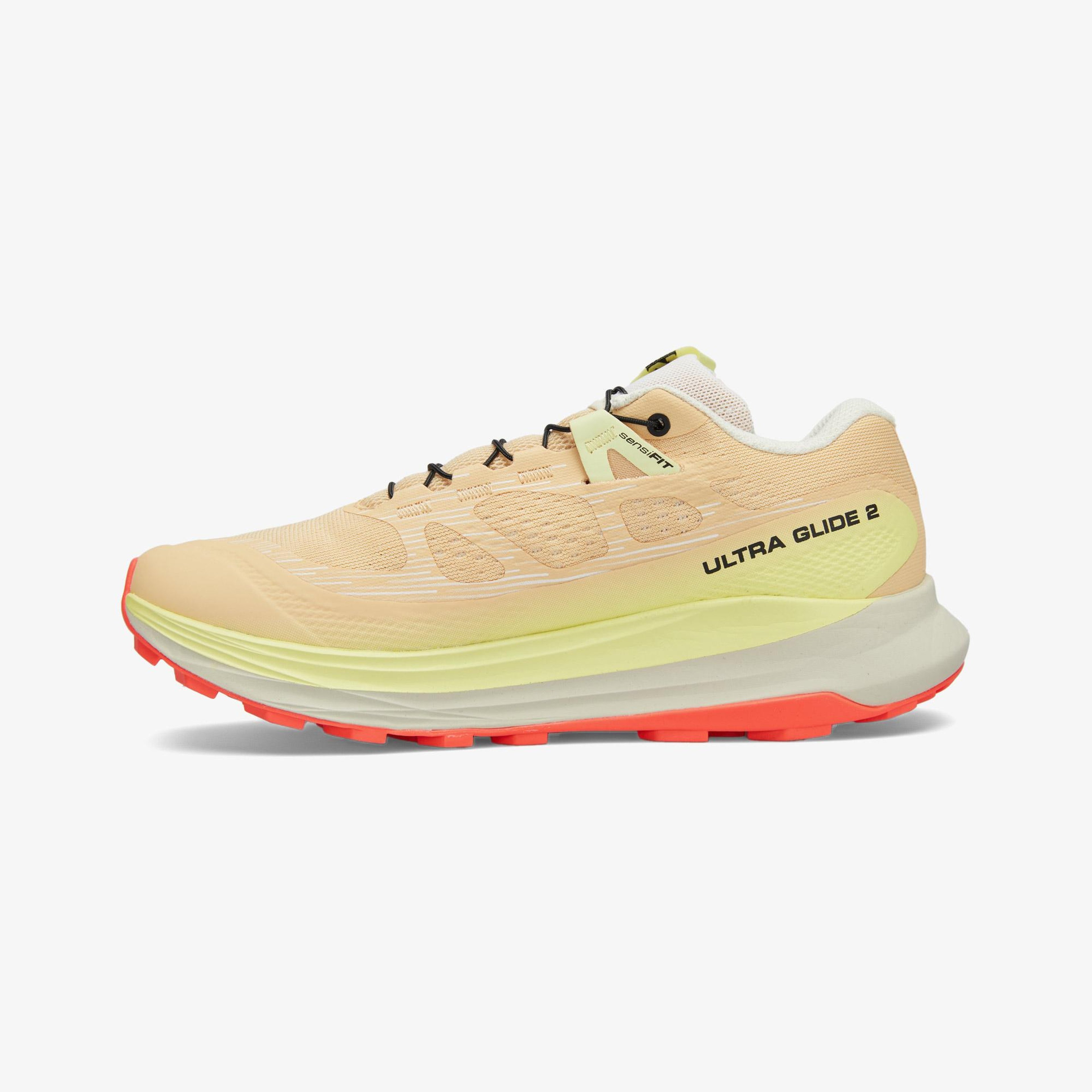 Salomon Ultra Glide 2 Kadın Bej Koşu Ayakkabısı