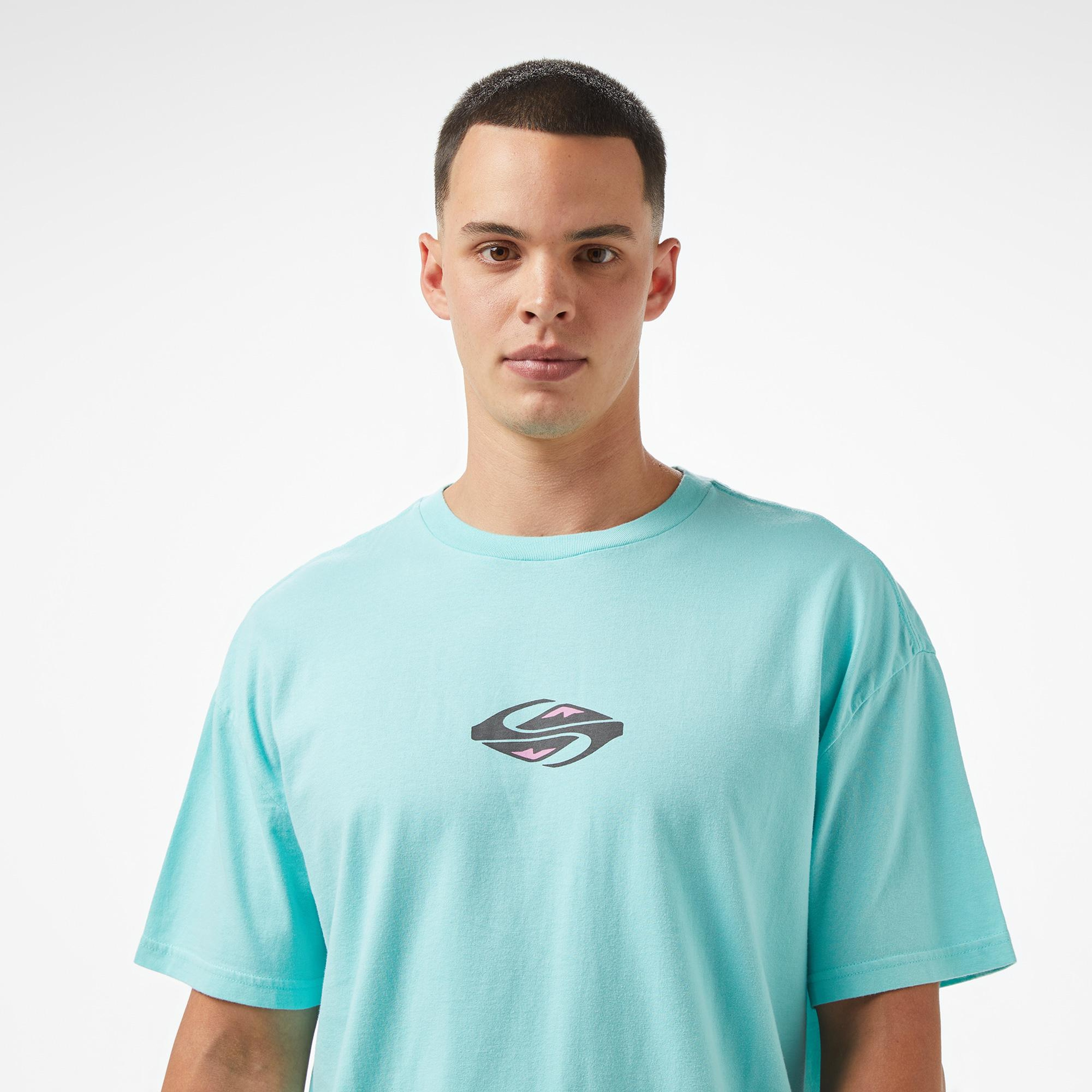 Quiksilver Global Heat Erkek Mor T-Shirt