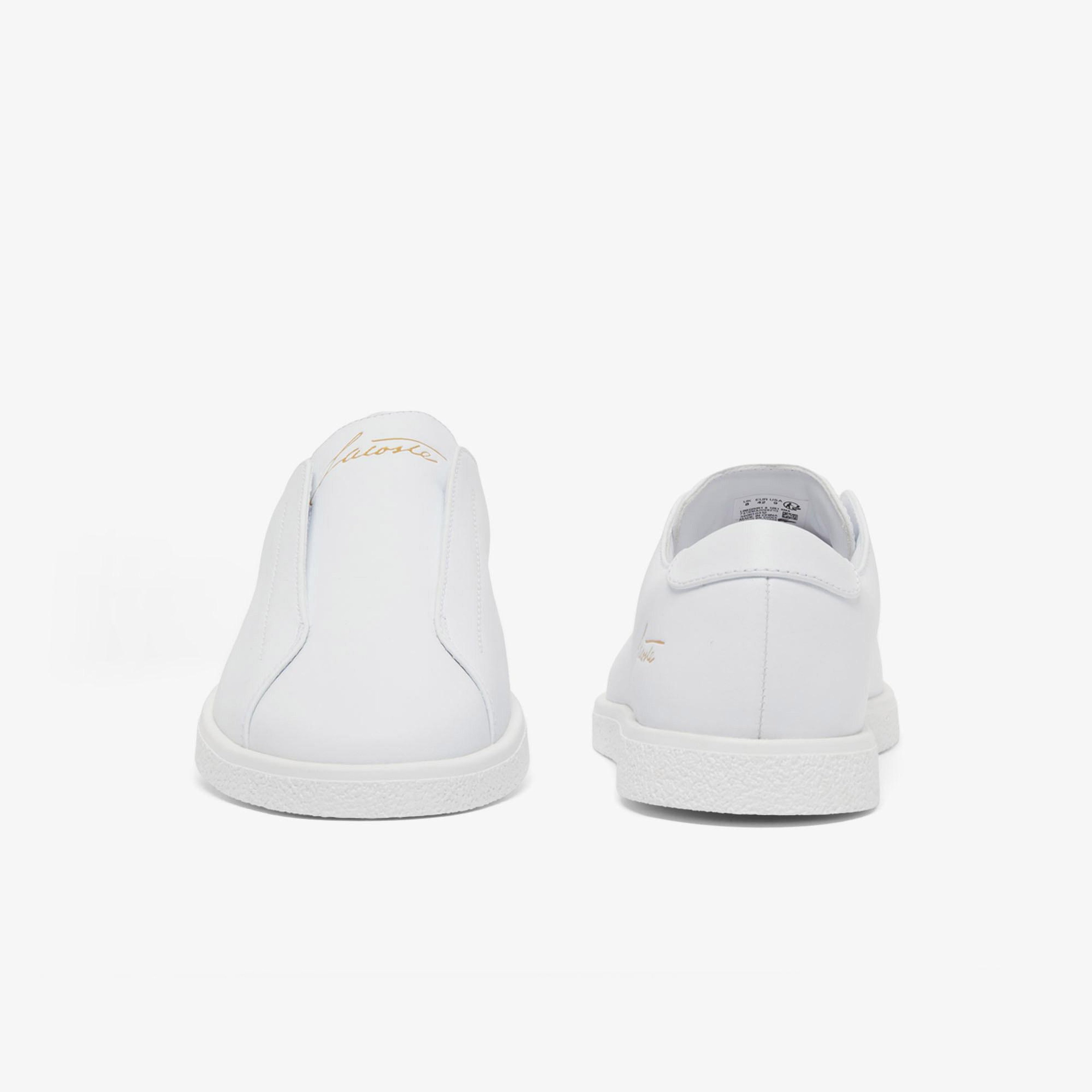 Lacoste Linecourt Slip-On Erkek Beyaz Sneaker