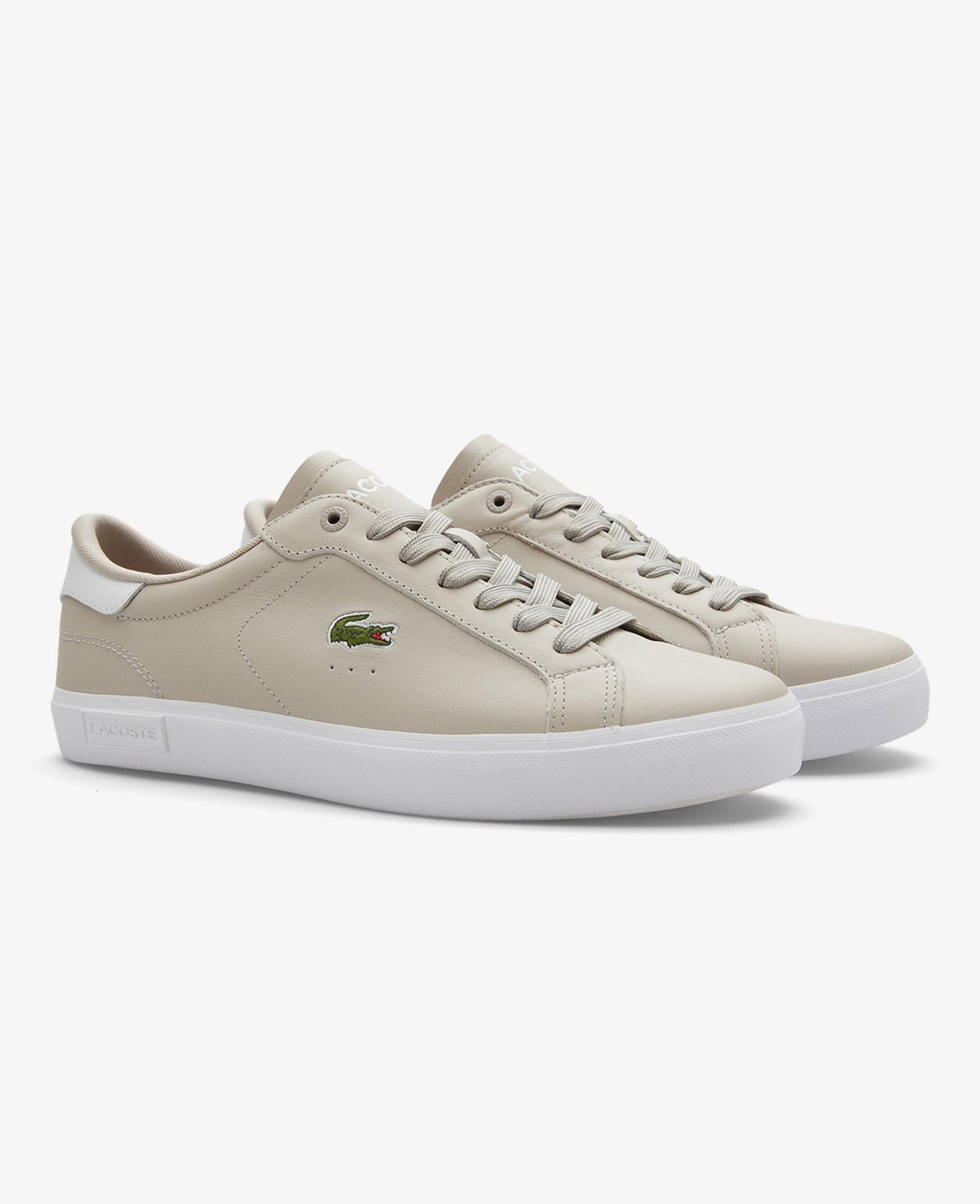 Lacoste Powercourt Erkek Bej Sneaker