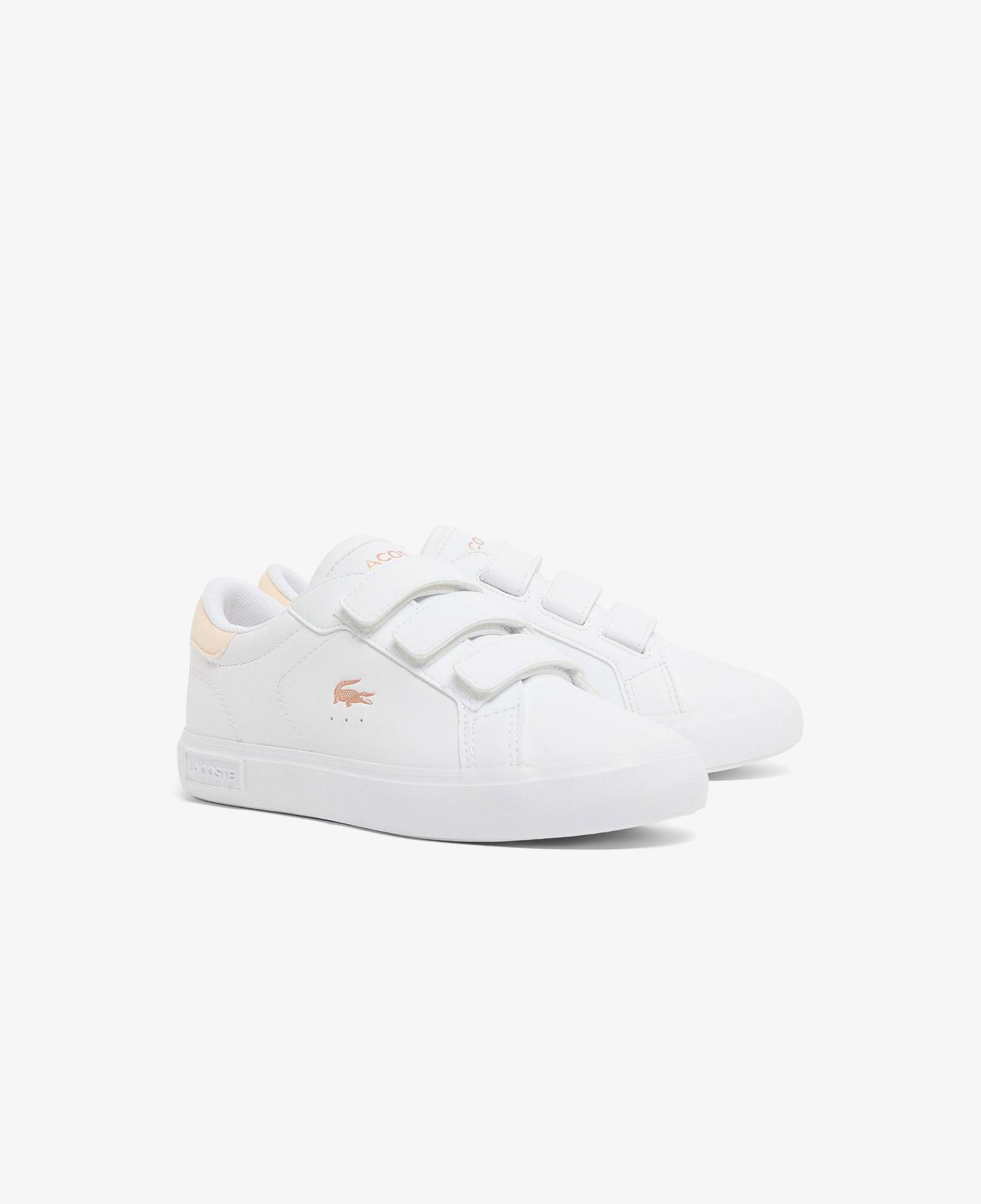 Lacoste Powercourt Çocuk Beyaz Sneaker