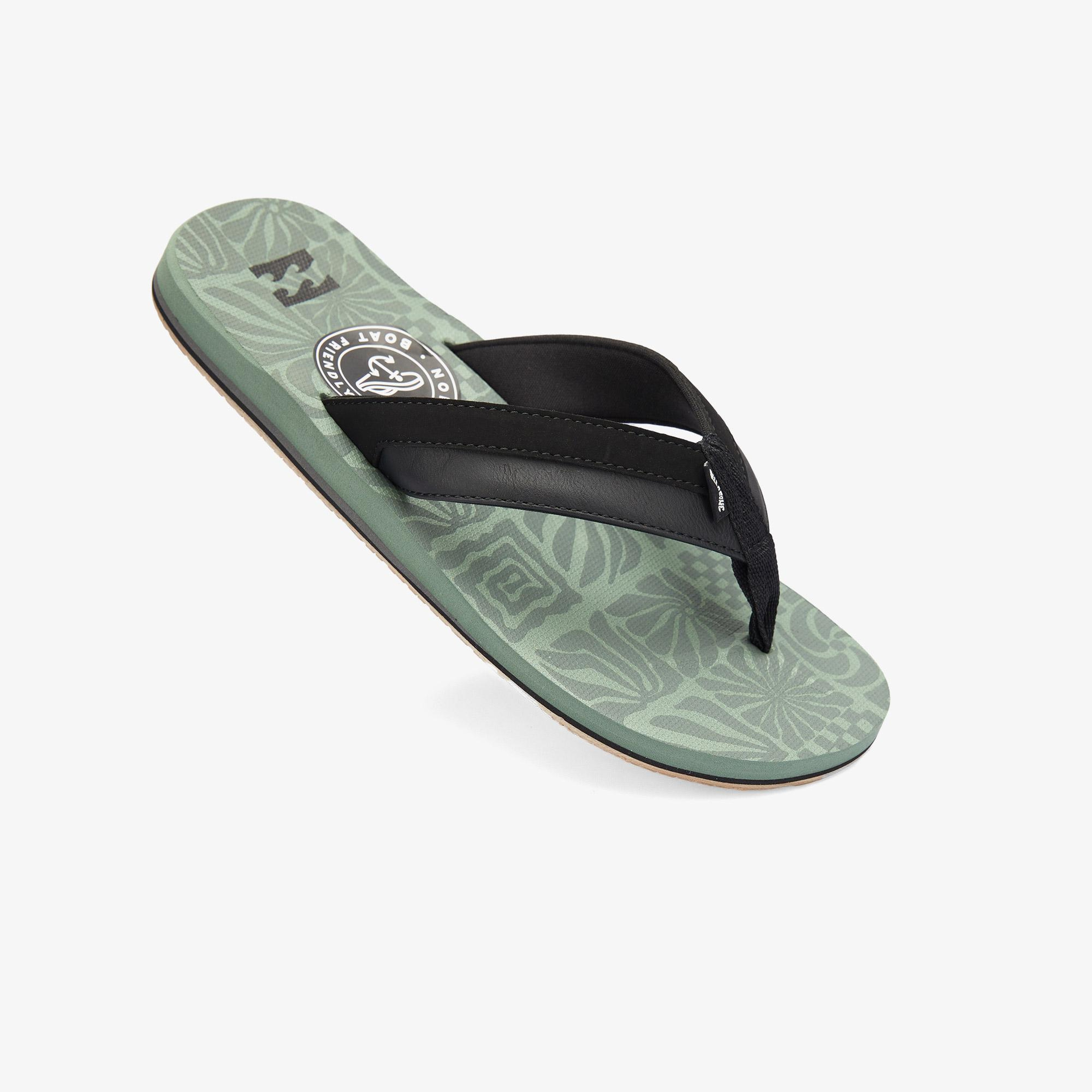 Billabong All Day Impact Print Erkek Yeşil Terlik
