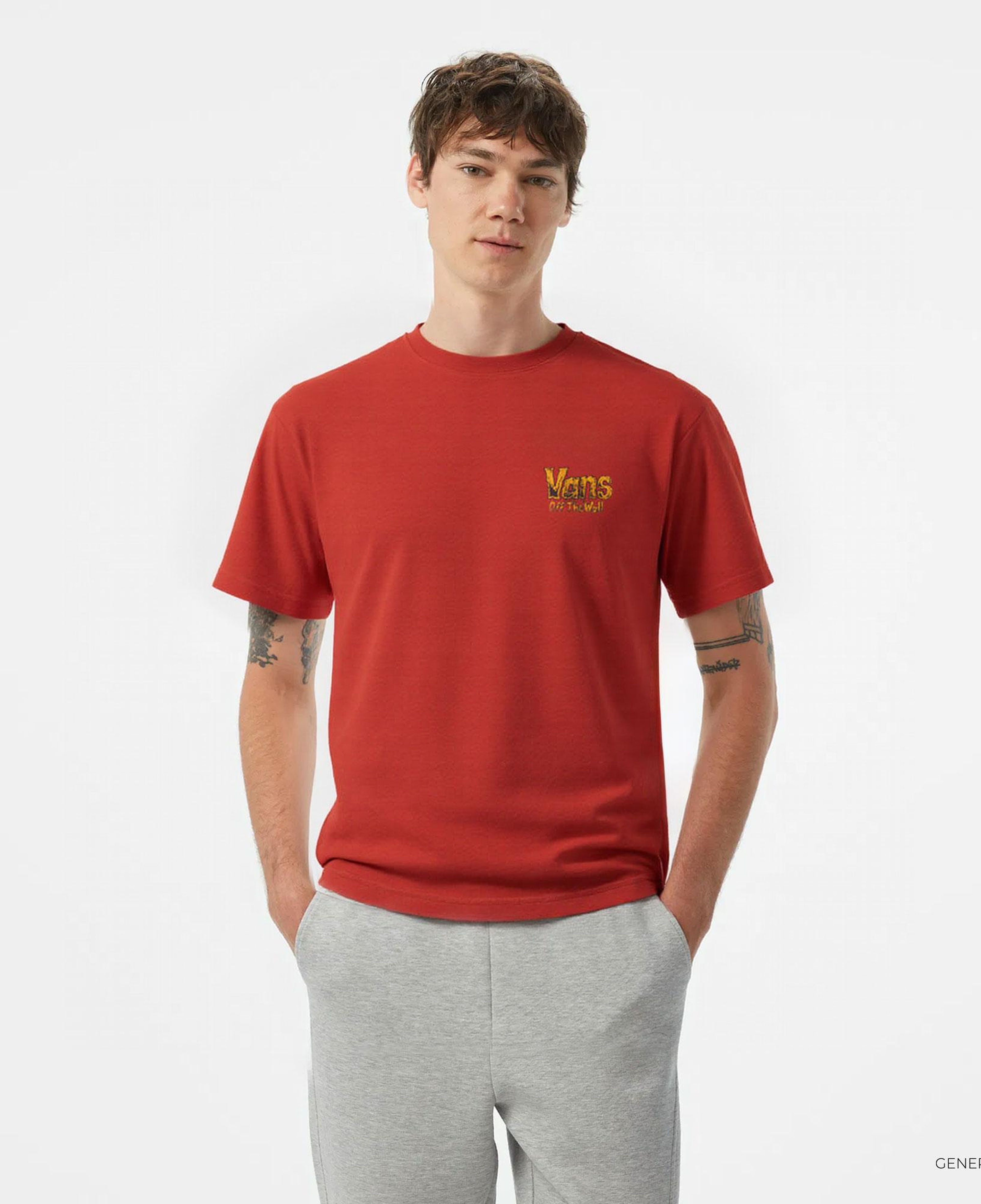 Vans Z Legacy Loose Fit Erkek Kırmızı T-Shirt