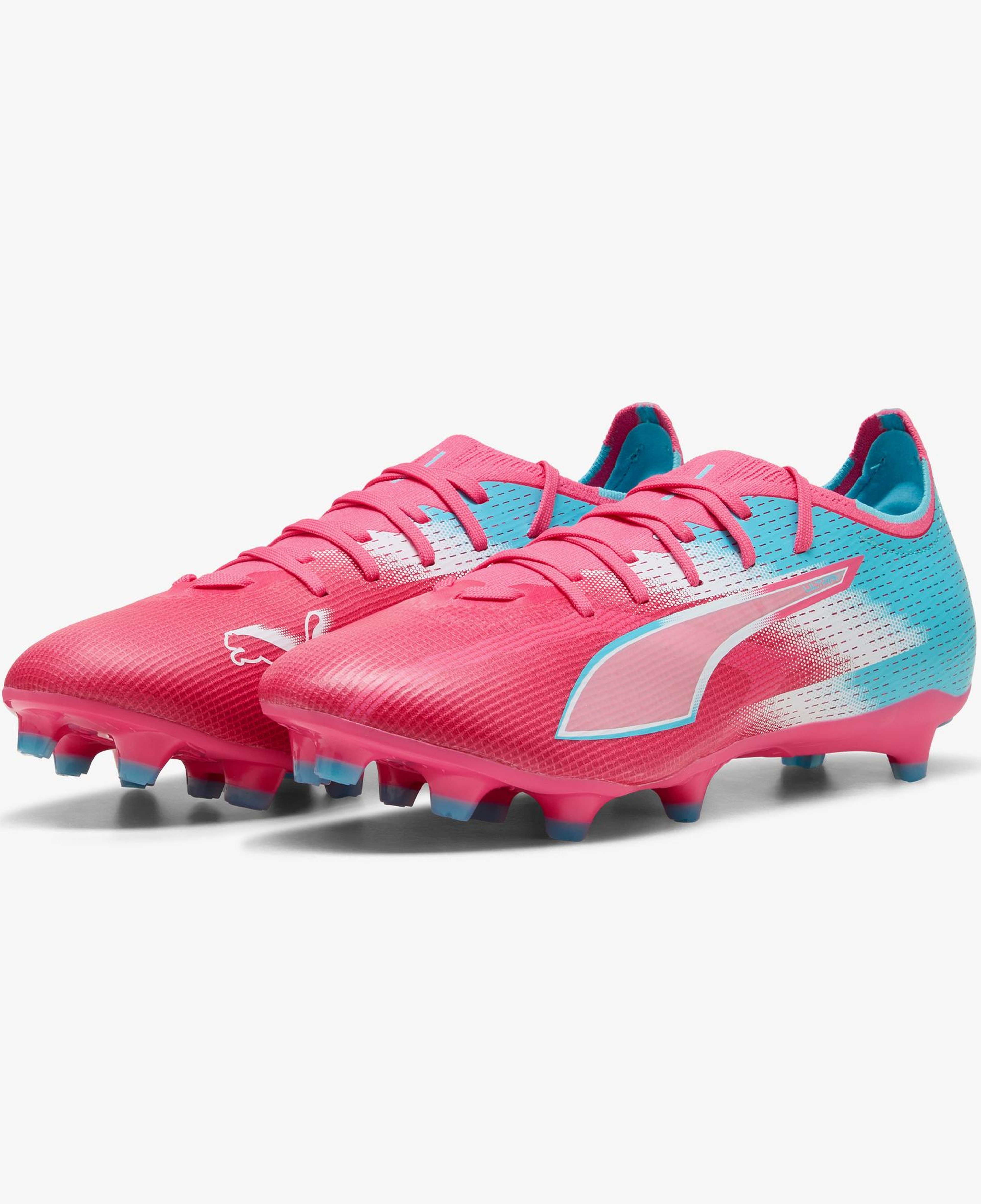 Puma Ultra 6 Match Rechrge Fg-Ag Erkek Mavi Çim Saha Kramponu
