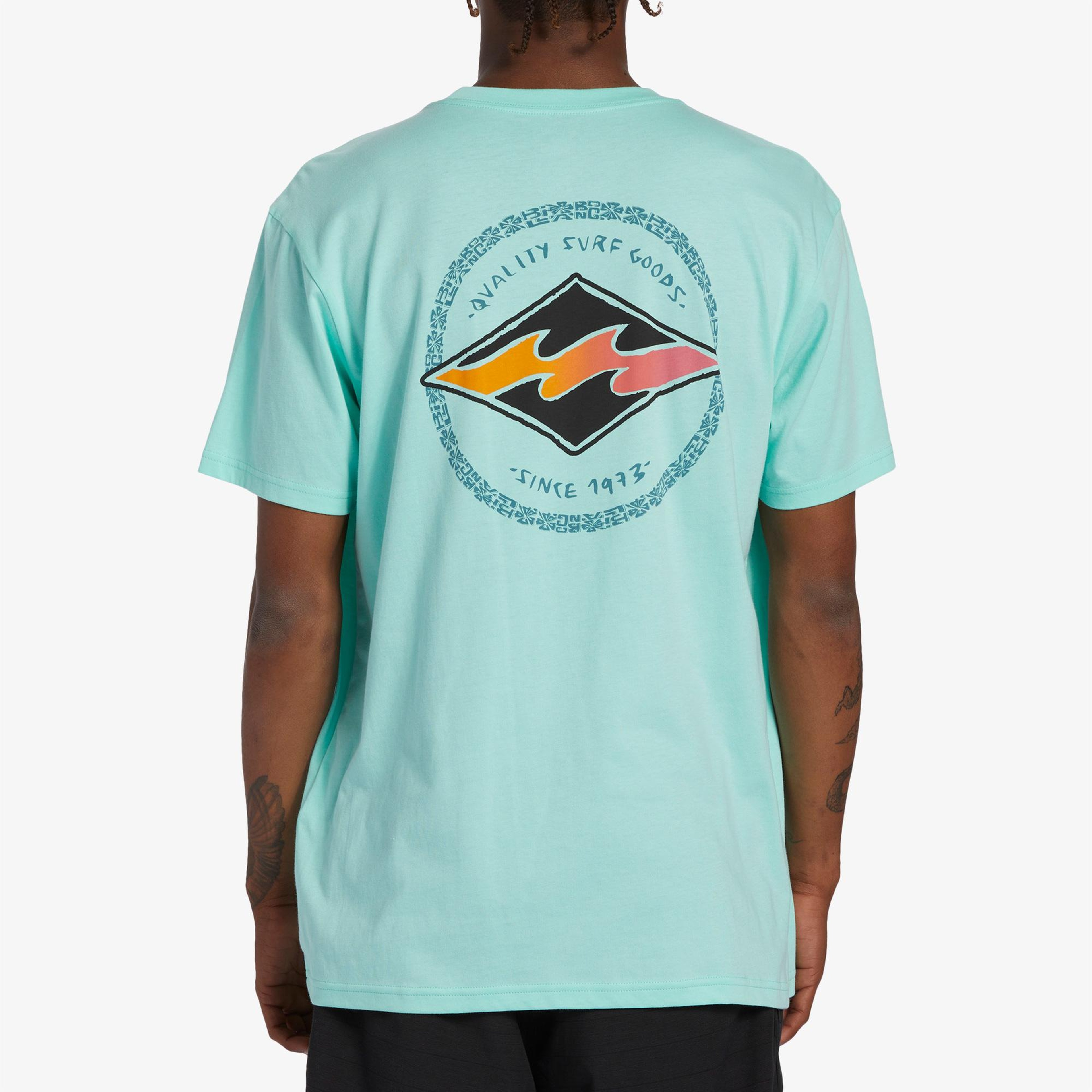 Billabong Rotor Diamond Erkek Yeşil Günlük T-Shirt