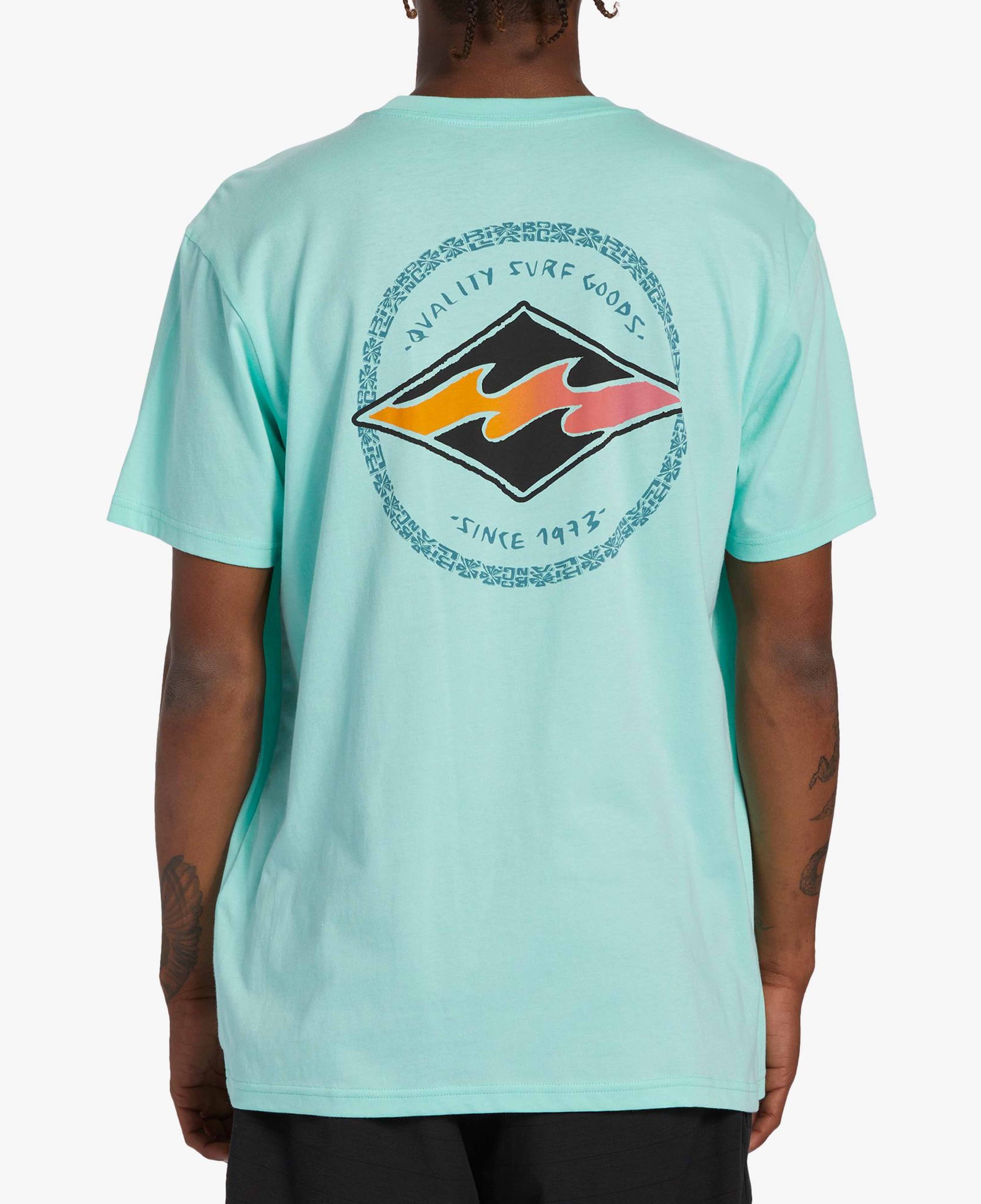 Billabong Rotor Diamond Erkek Yeşil Günlük T-Shirt
