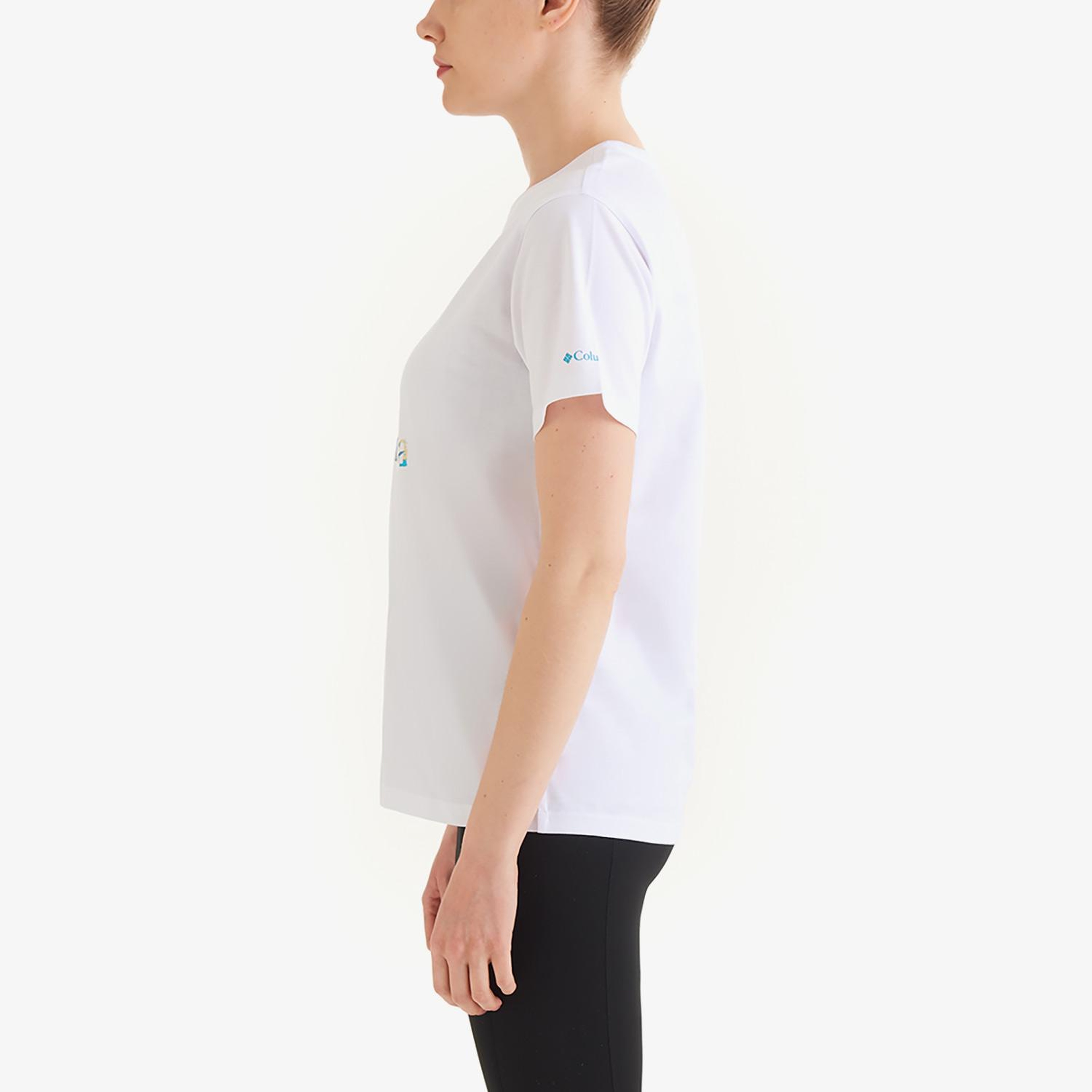 Columbia Boundless Kadın Beyaz Günlük T-Shirt