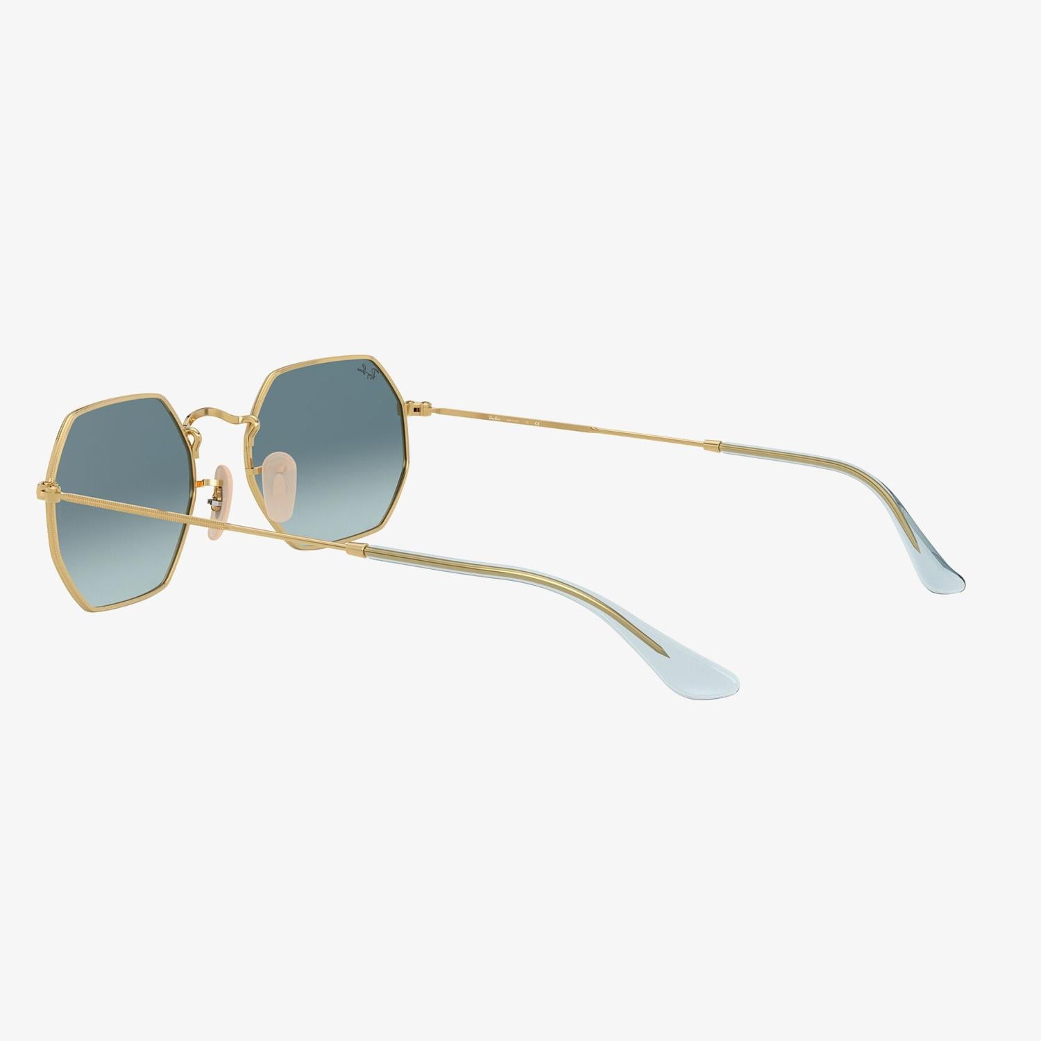 RAY-BAN 0RB3556N Octagonal Unisex Gold Güneş Gözlüğü