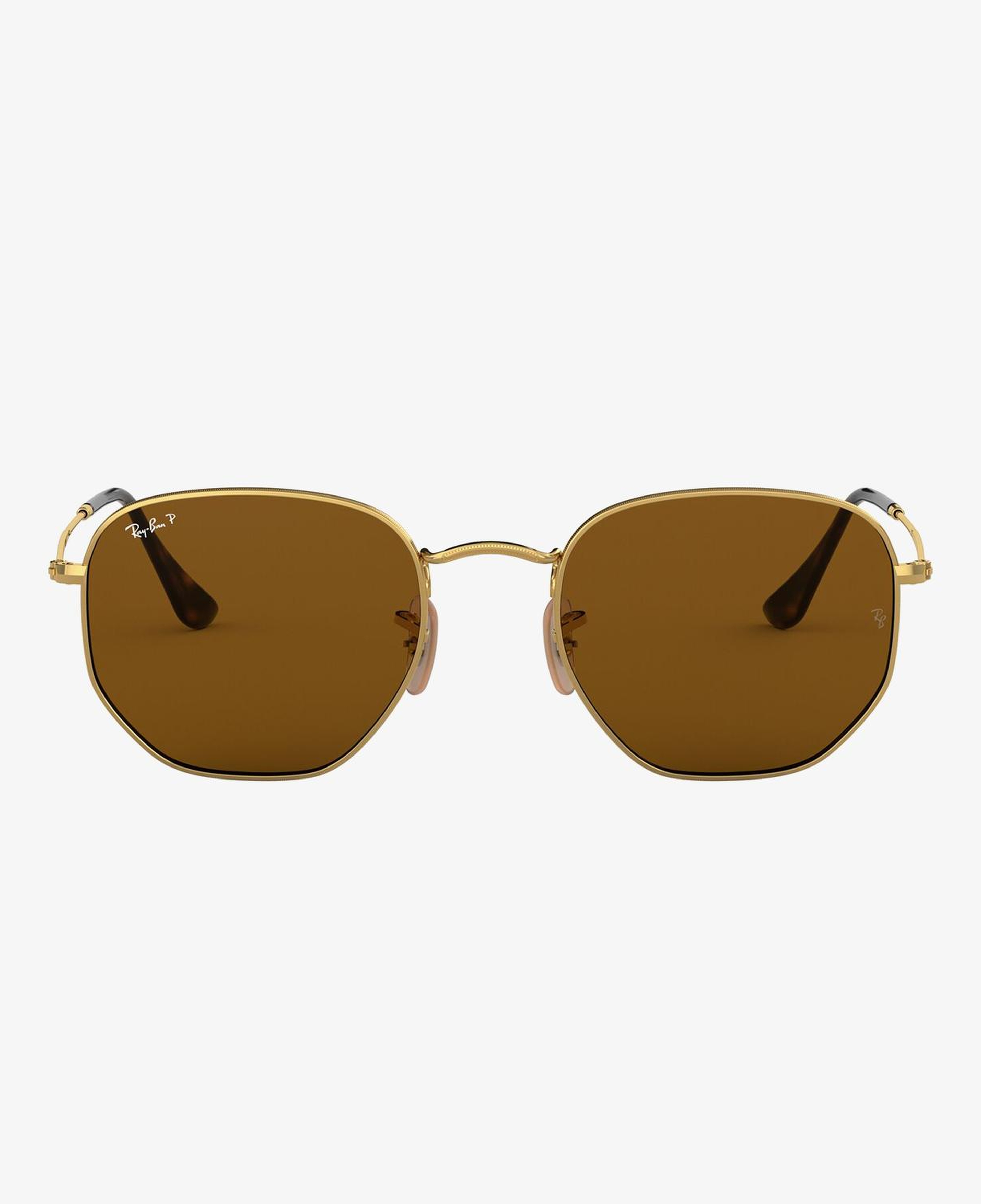 RAY-BAN 0RB3548N Hexagonal Unisex Altın Rengi Güneş Gözlüğü