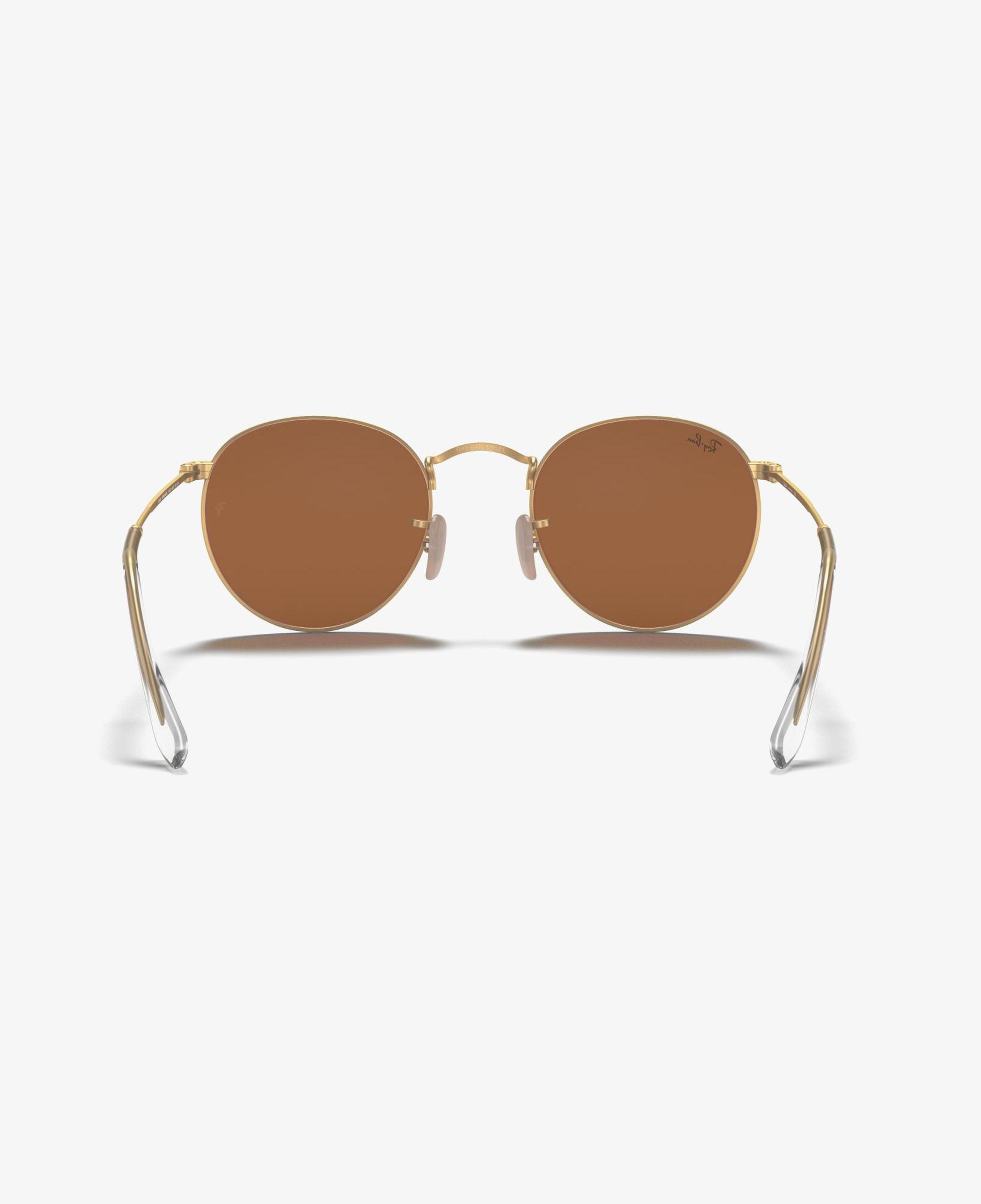 RAY-BAN 0RB3447 Round Metal Erkek Mat Altın Rengi Güneş Gözlüğü