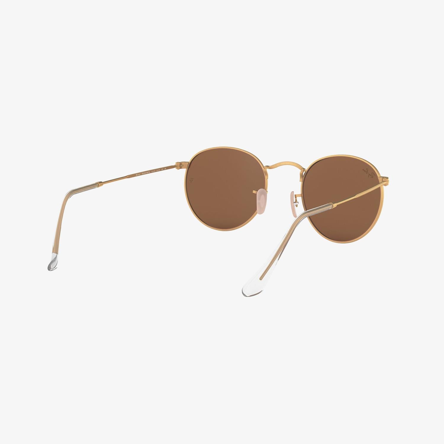 RAY-BAN 0RB3447 Round Metal Erkek Mat Altın Rengi Güneş Gözlüğü