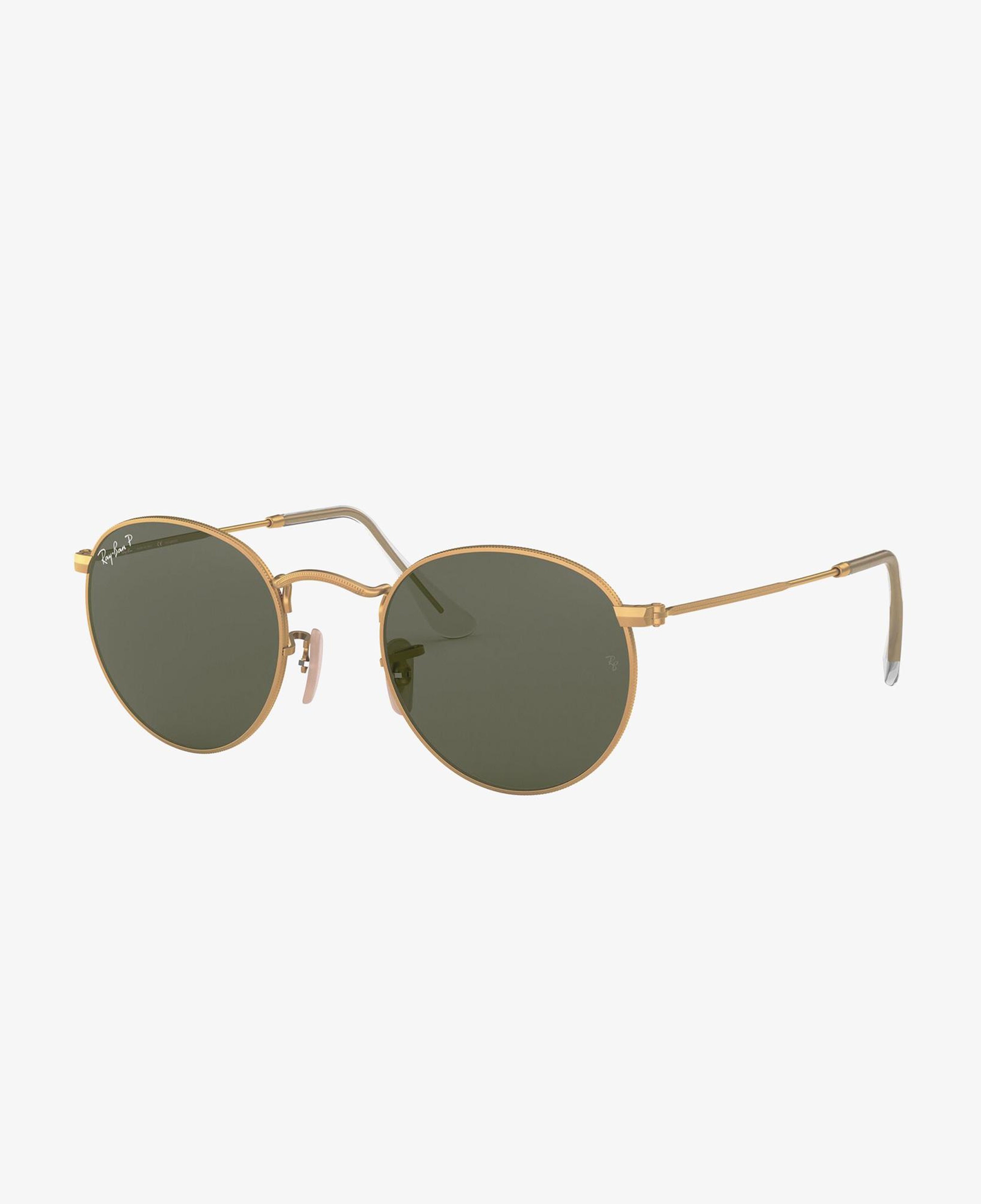 RAY-BAN 0RB3447 Round Metal Erkek Mat Gold Güneş Gözlüğü