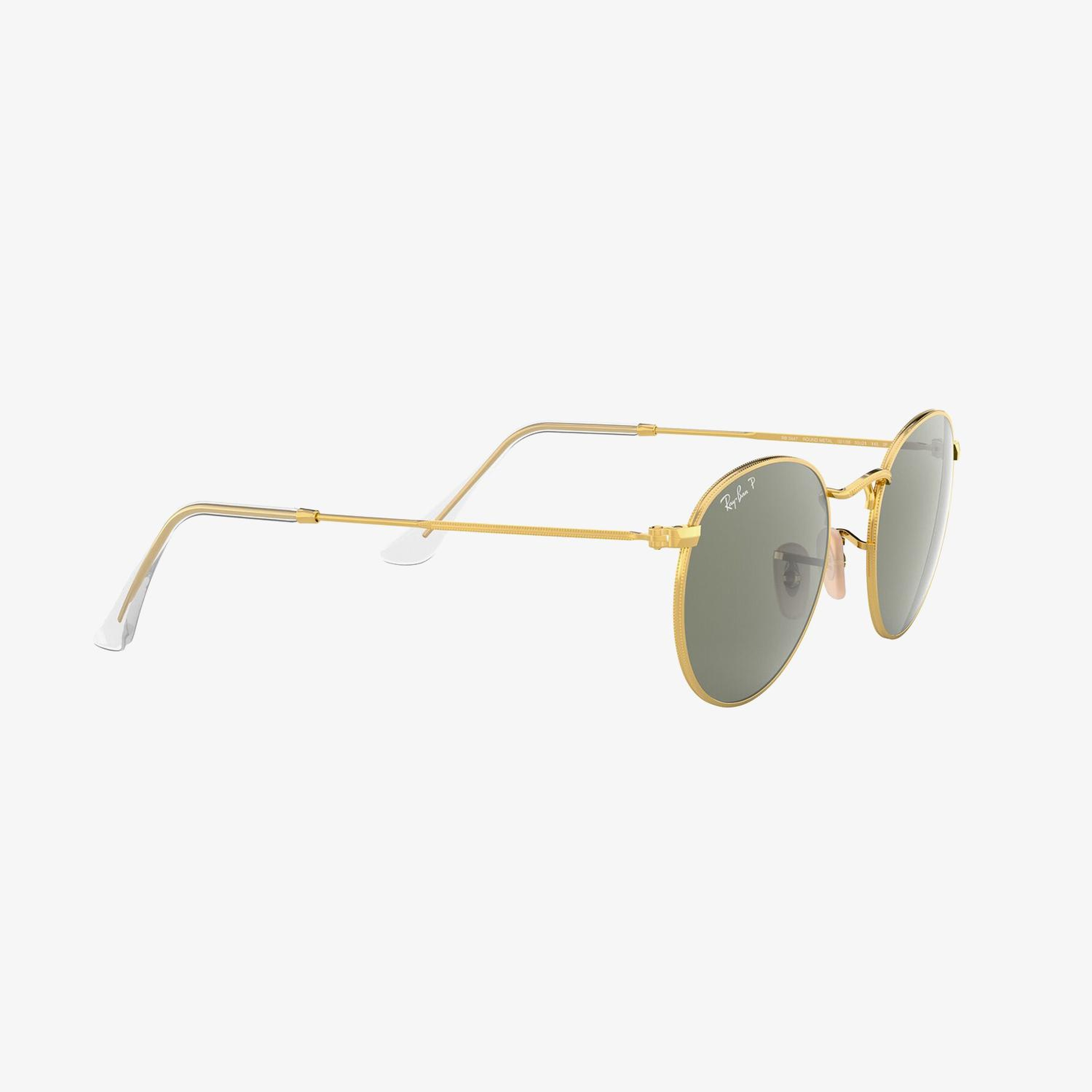RAY-BAN 0RB3447 Round Metal Erkek Gold Güneş Gözlüğü
