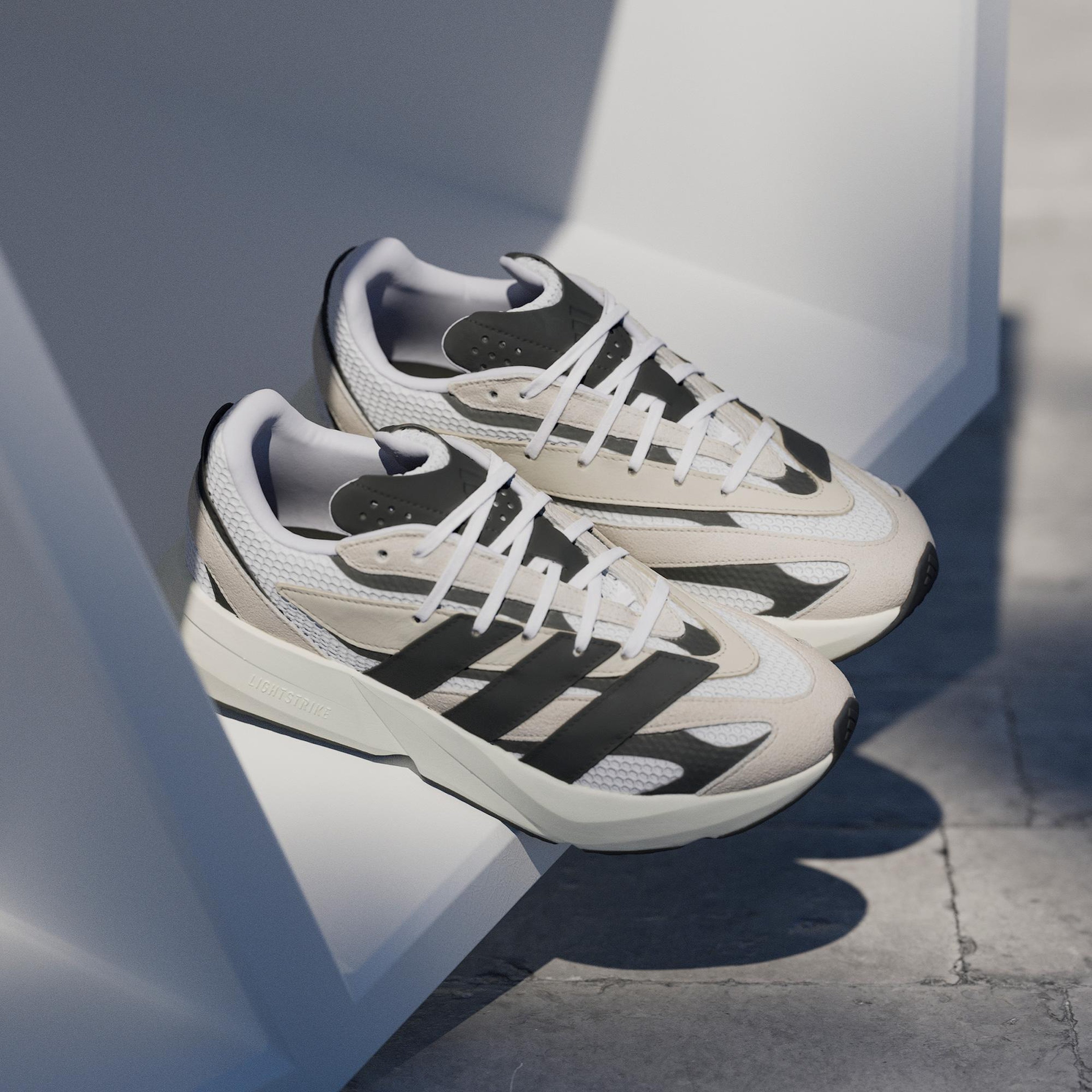 adidas Lightblaze Erkek Bej Günlük Spor Ayakkabı