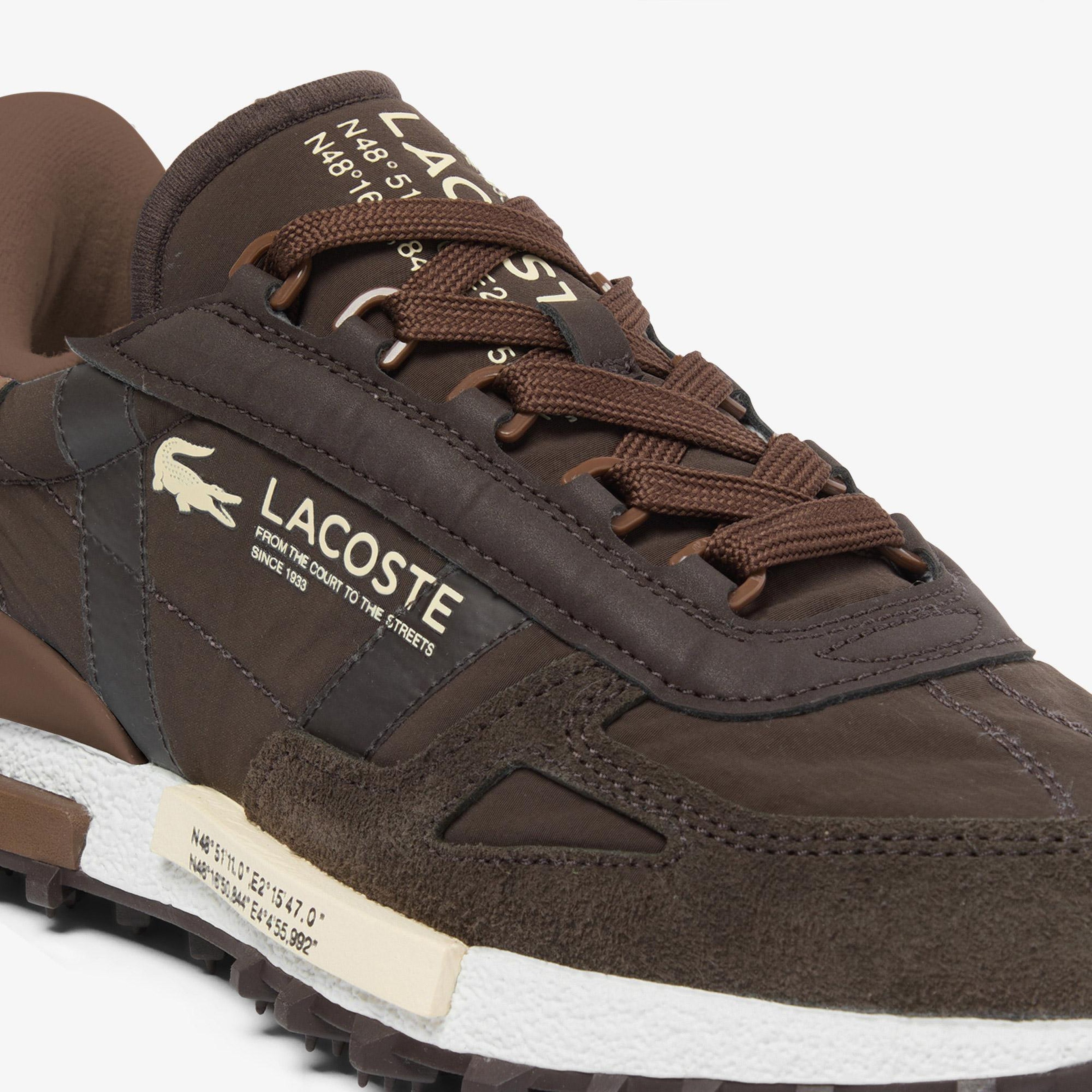 Lacoste Elite Active Erkek Kahverengi Sneaker