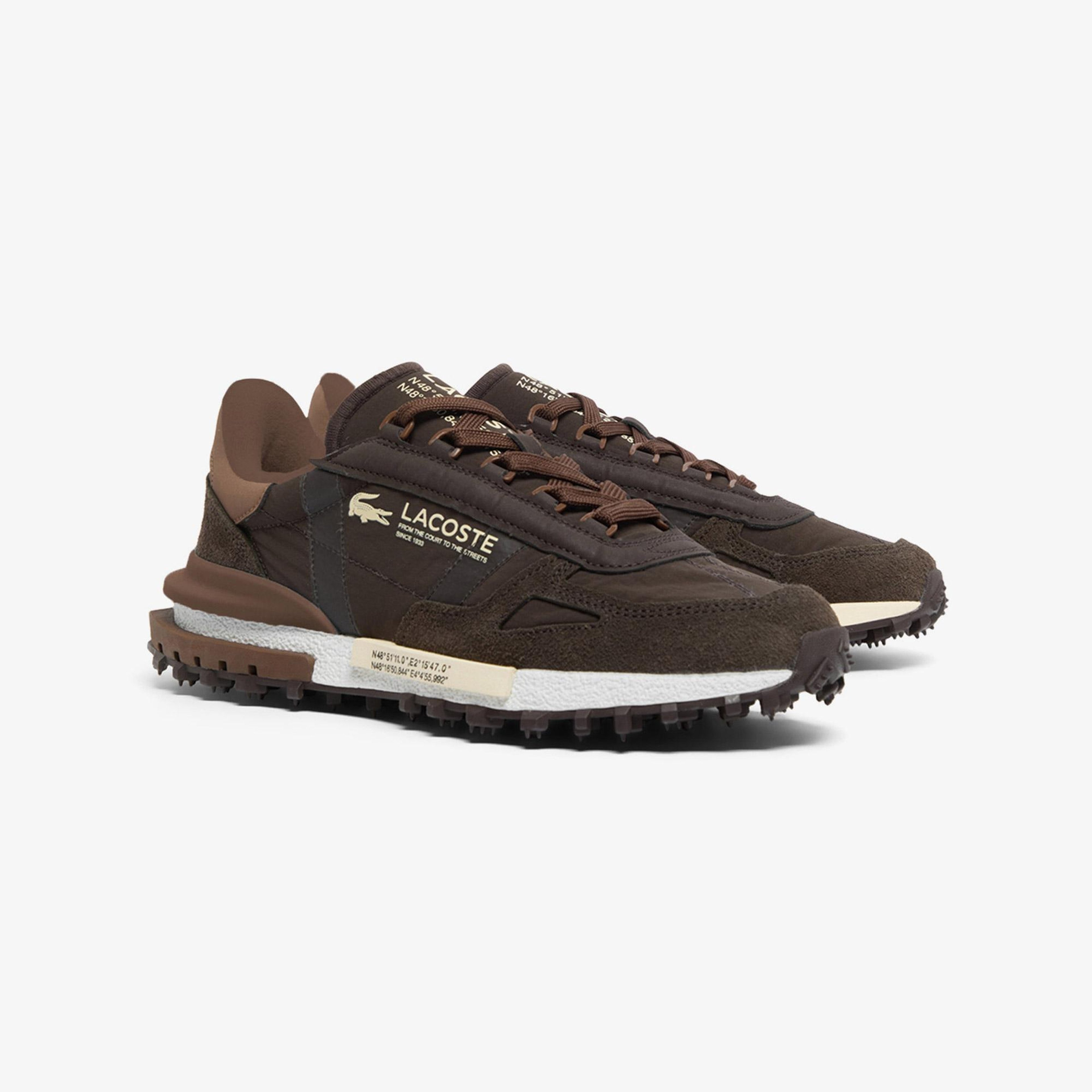 Lacoste Elite Active Erkek Kahverengi Sneaker