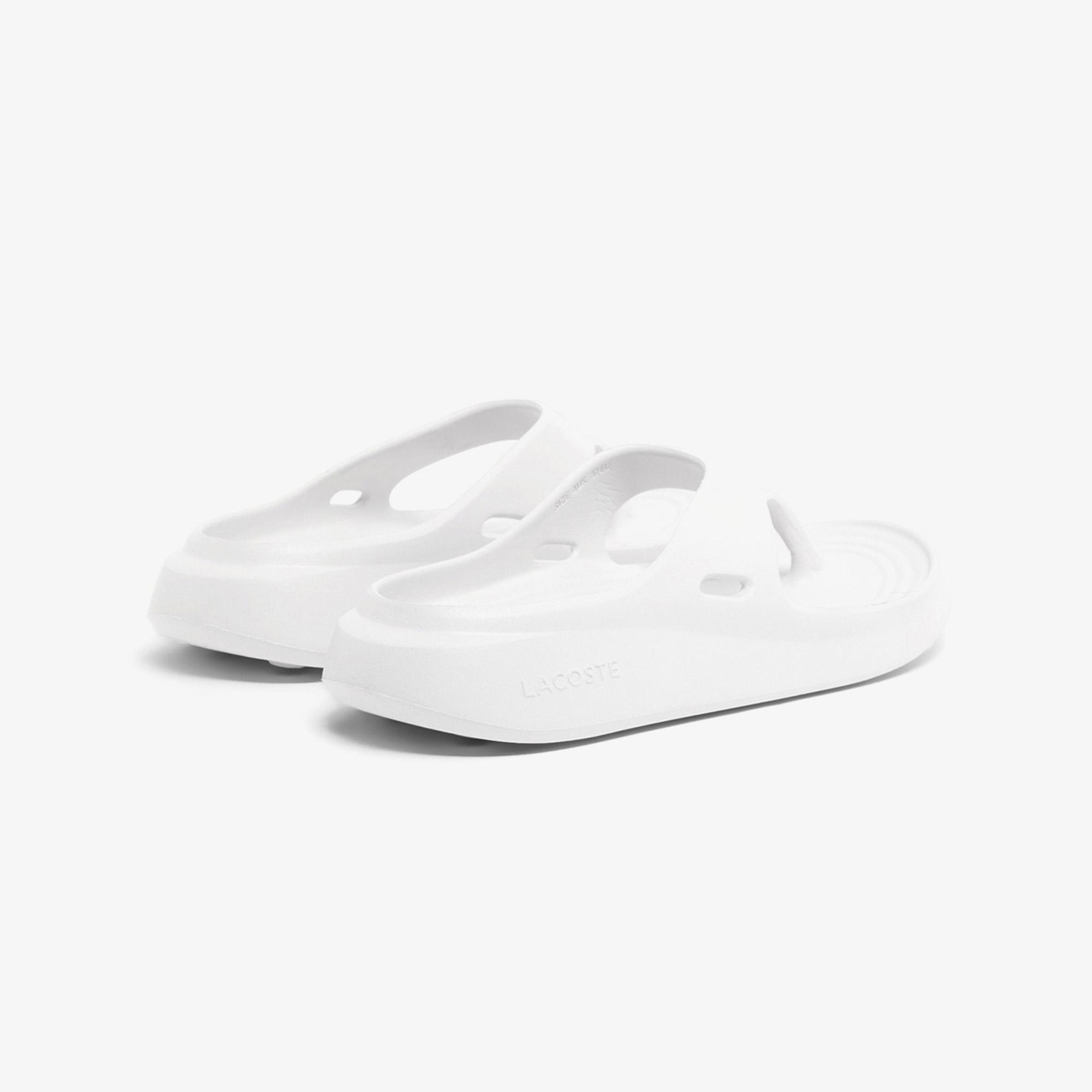 Lacoste Meduz Flip Flop Kadın Beyaz Terlik