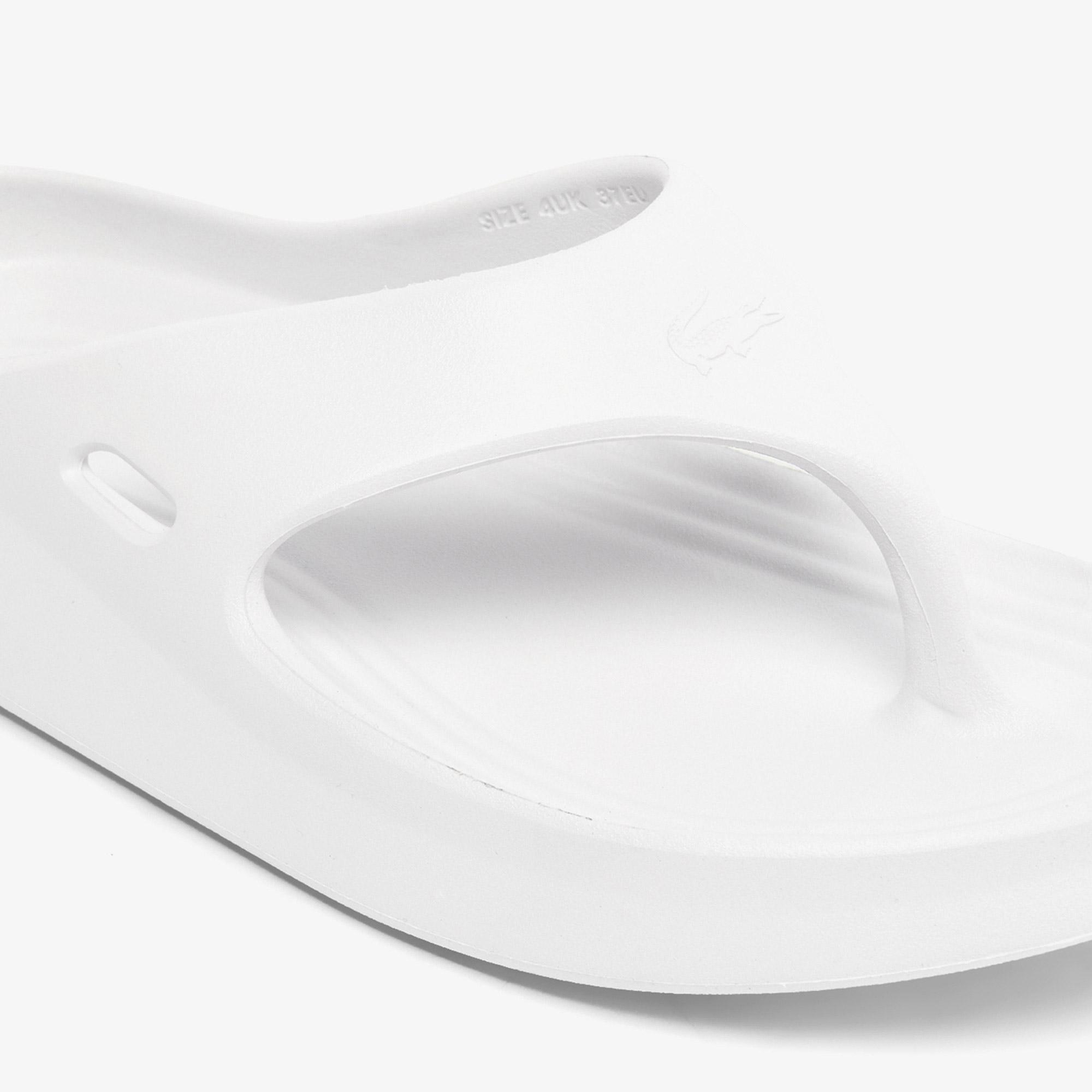 Lacoste Meduz Flip Flop Kadın Beyaz Terlik