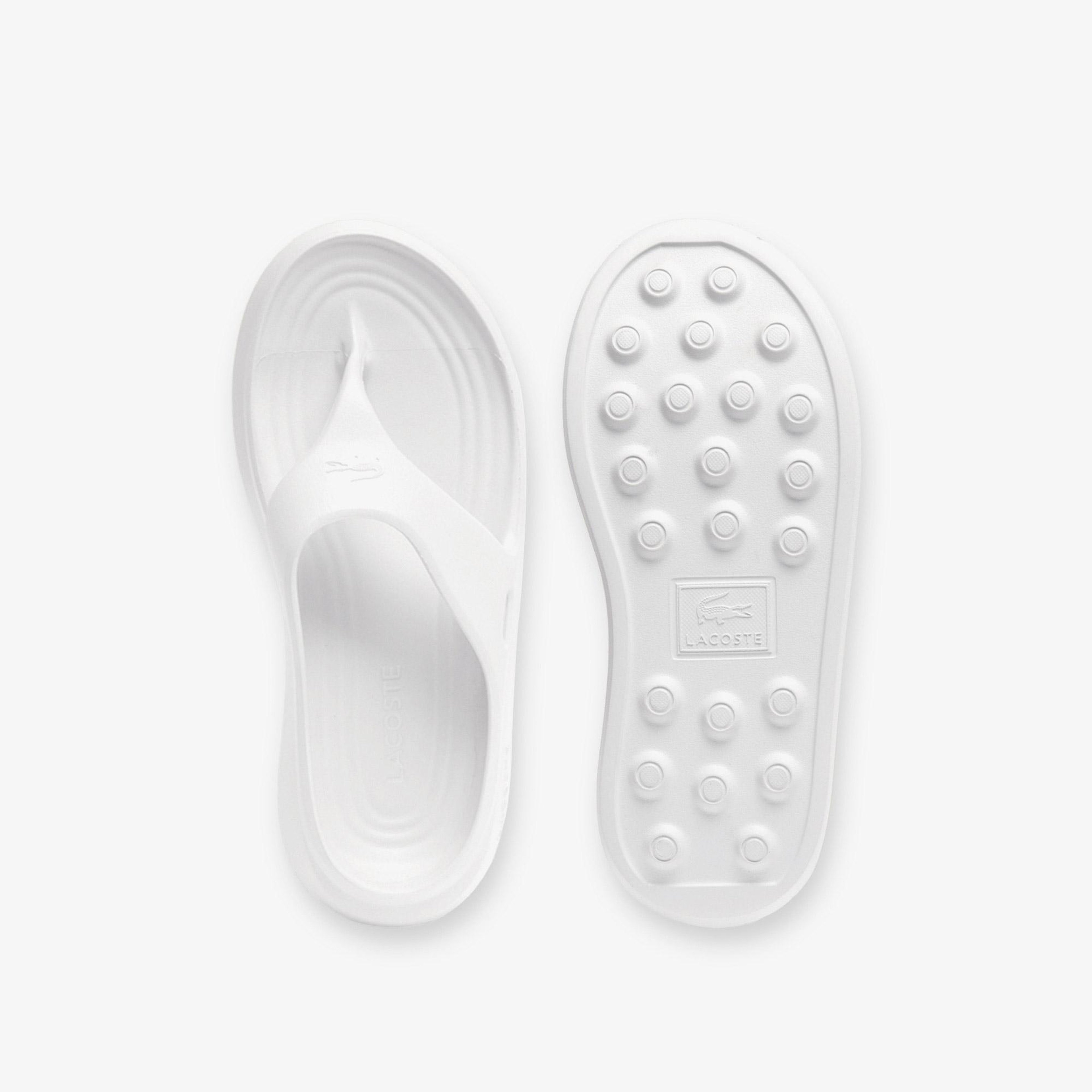 Lacoste Meduz Flip Flop Kadın Beyaz Terlik
