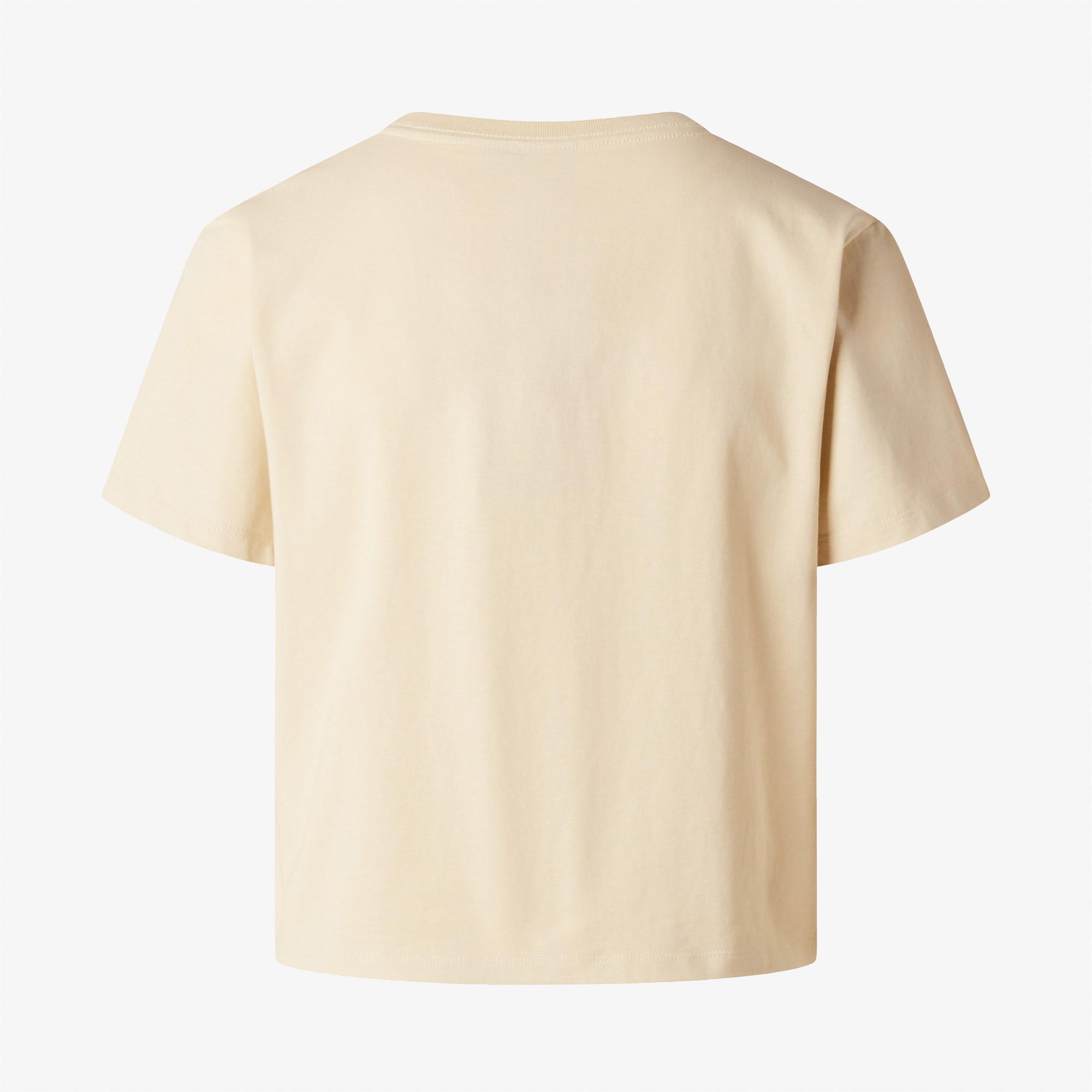 The North Face Essential Light Wide Leg Kadın Krem T-Shirt