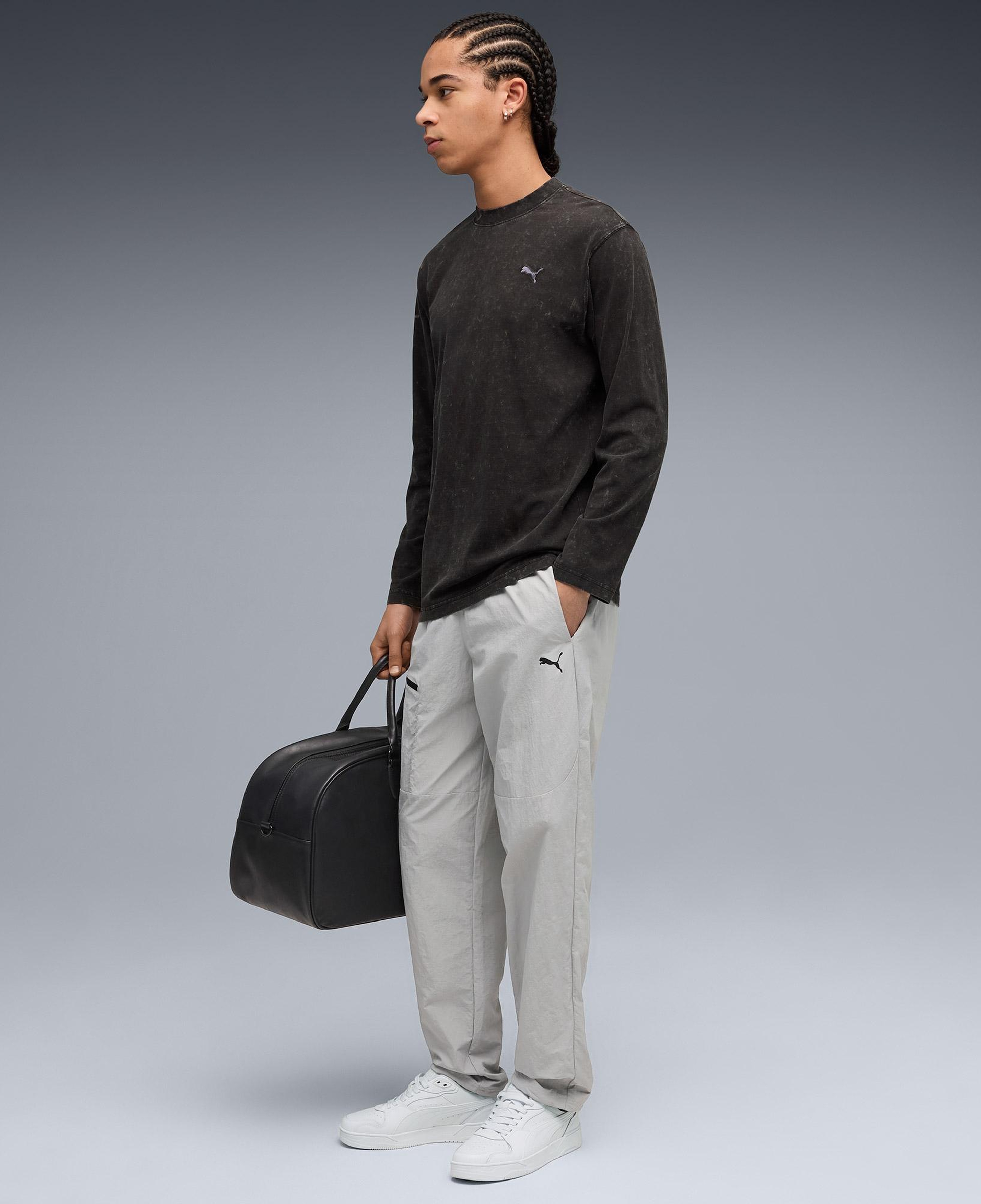 Puma tech Woven Cargo C Erkek Gri Eşofman Altı