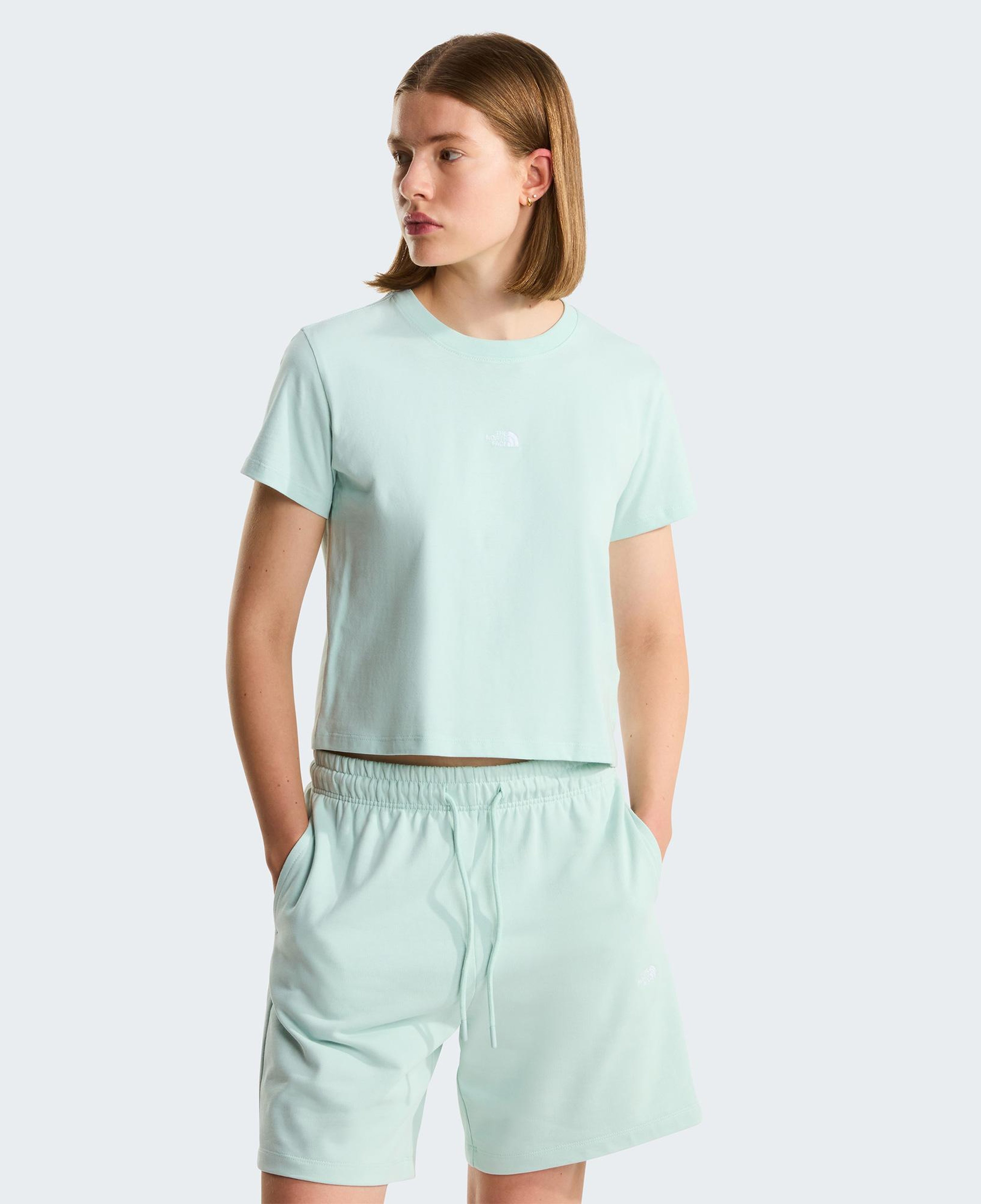 The North Face  Essential Regular Kadın Yeşil T-Shirt