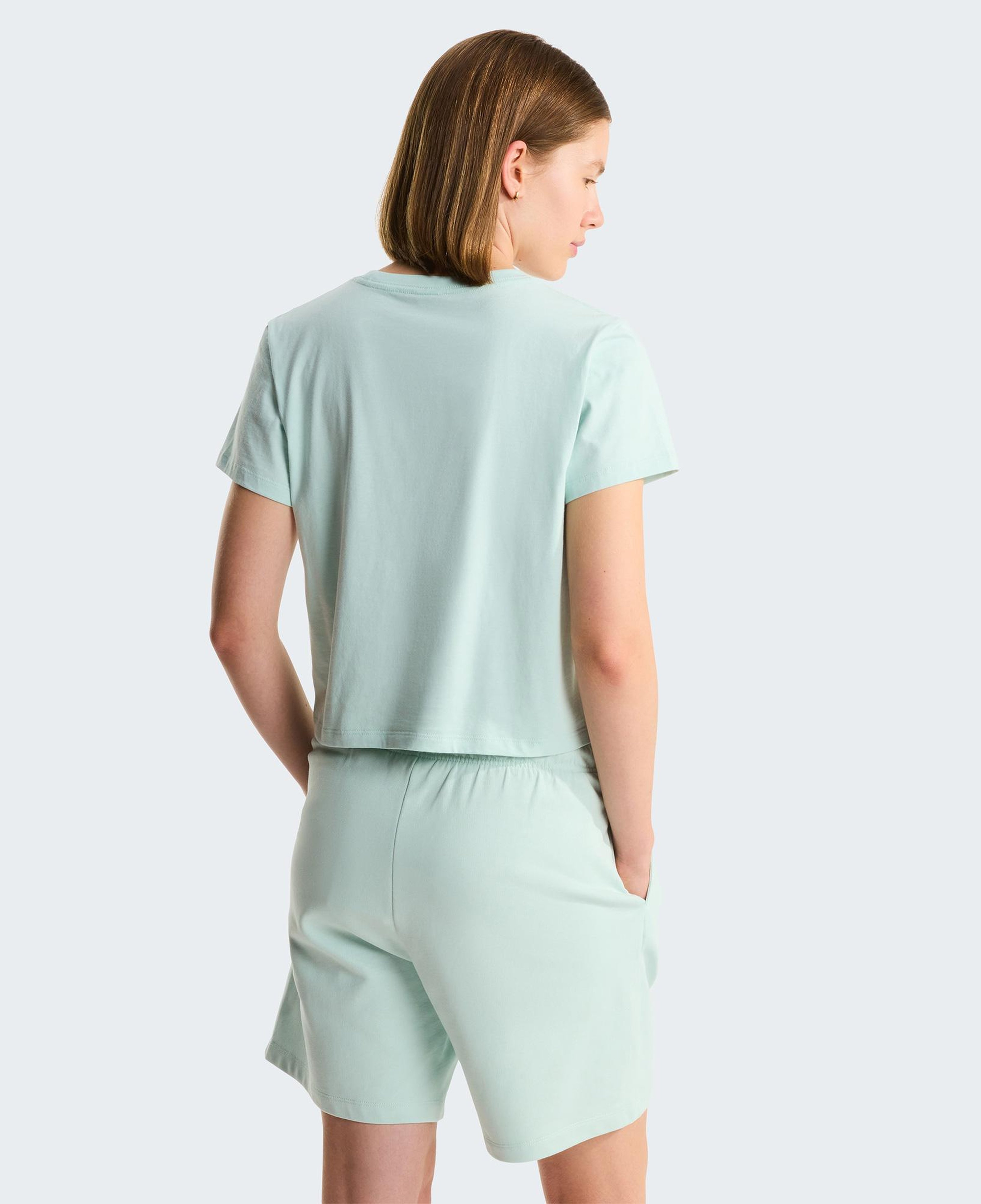 The North Face  Essential Regular Kadın Yeşil T-Shirt