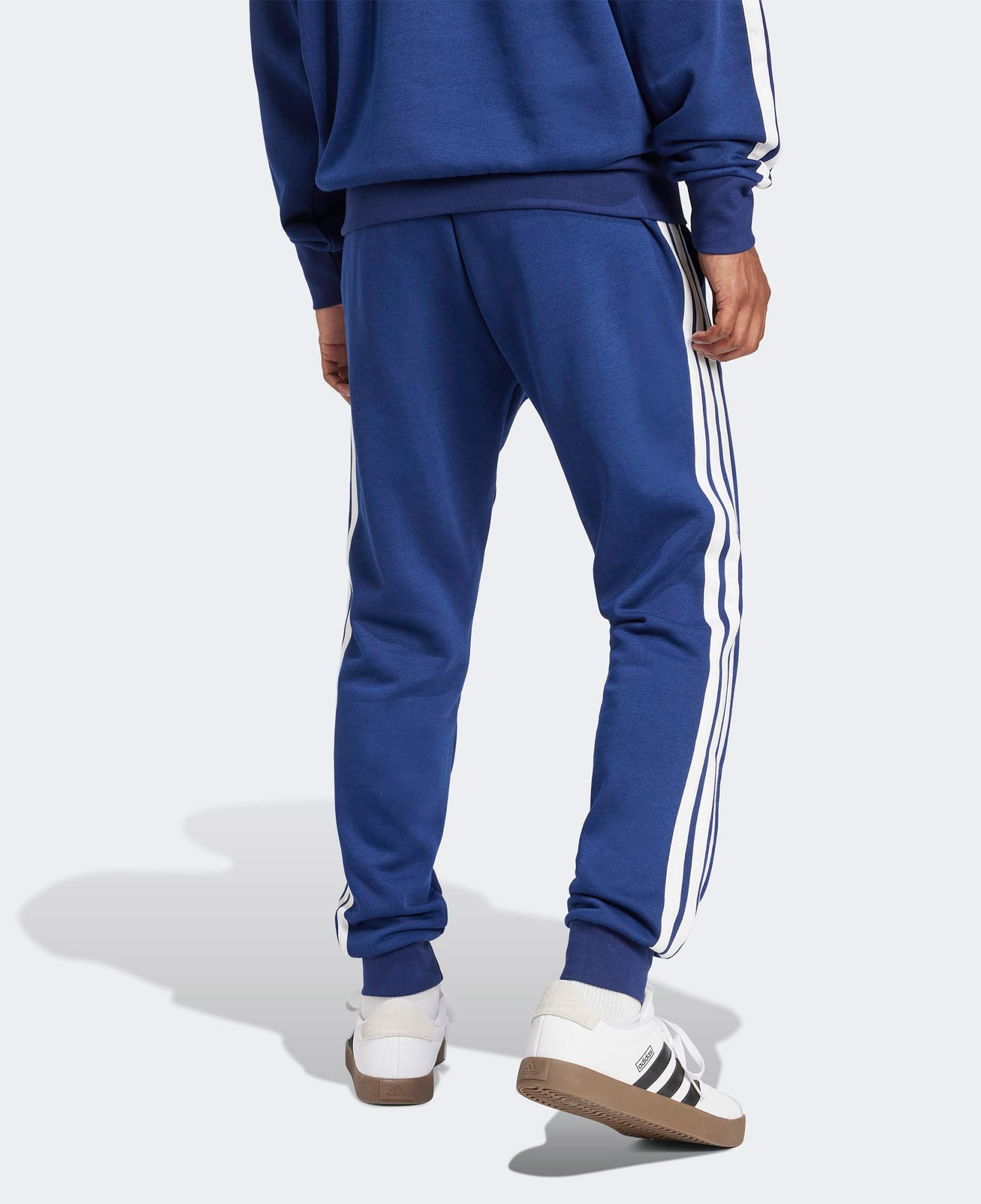 adidas Essentials 3 Stripes Erkek Lacivert Eşofman Altı