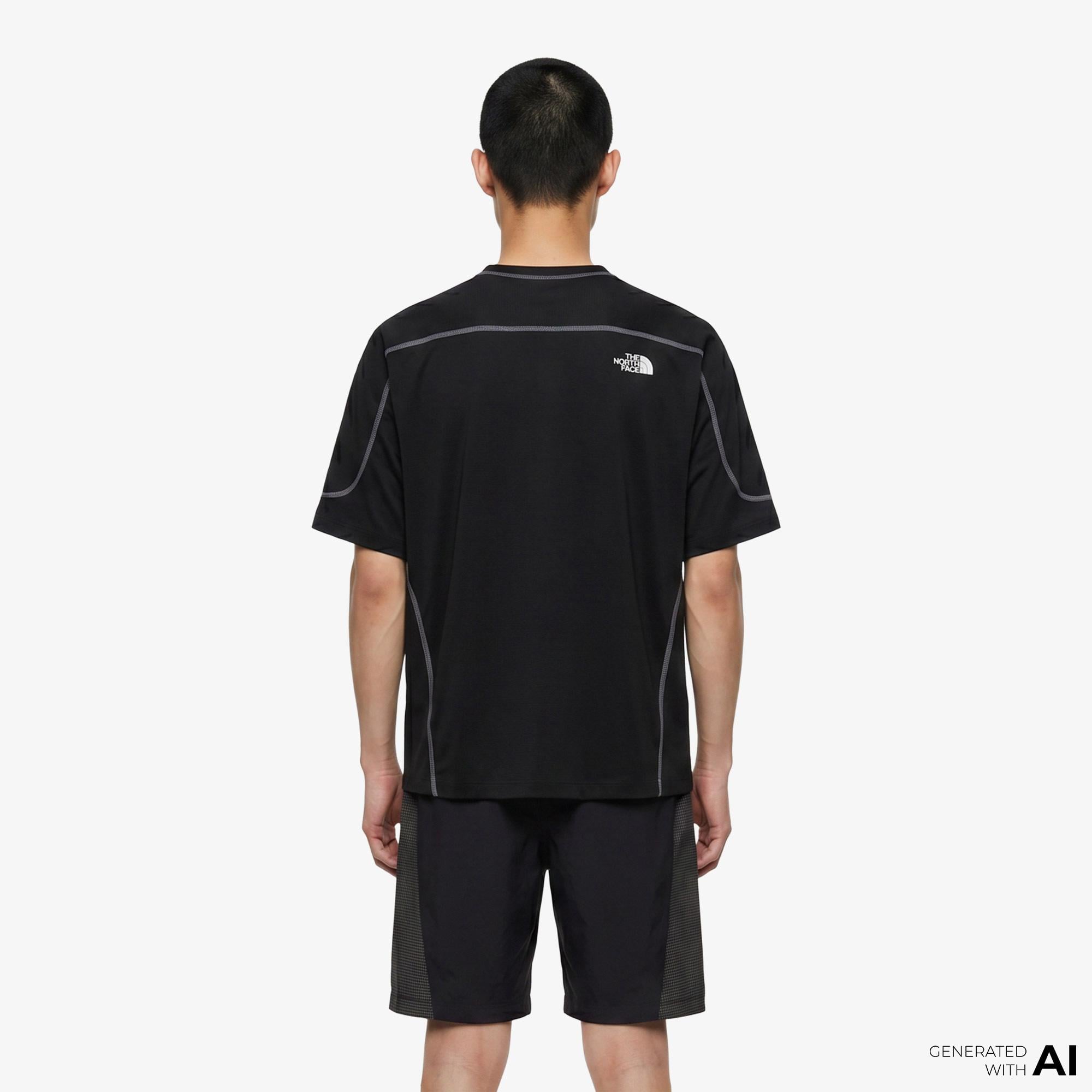 The North Face Nse Lightrange Erkek Siyah T-Shirt