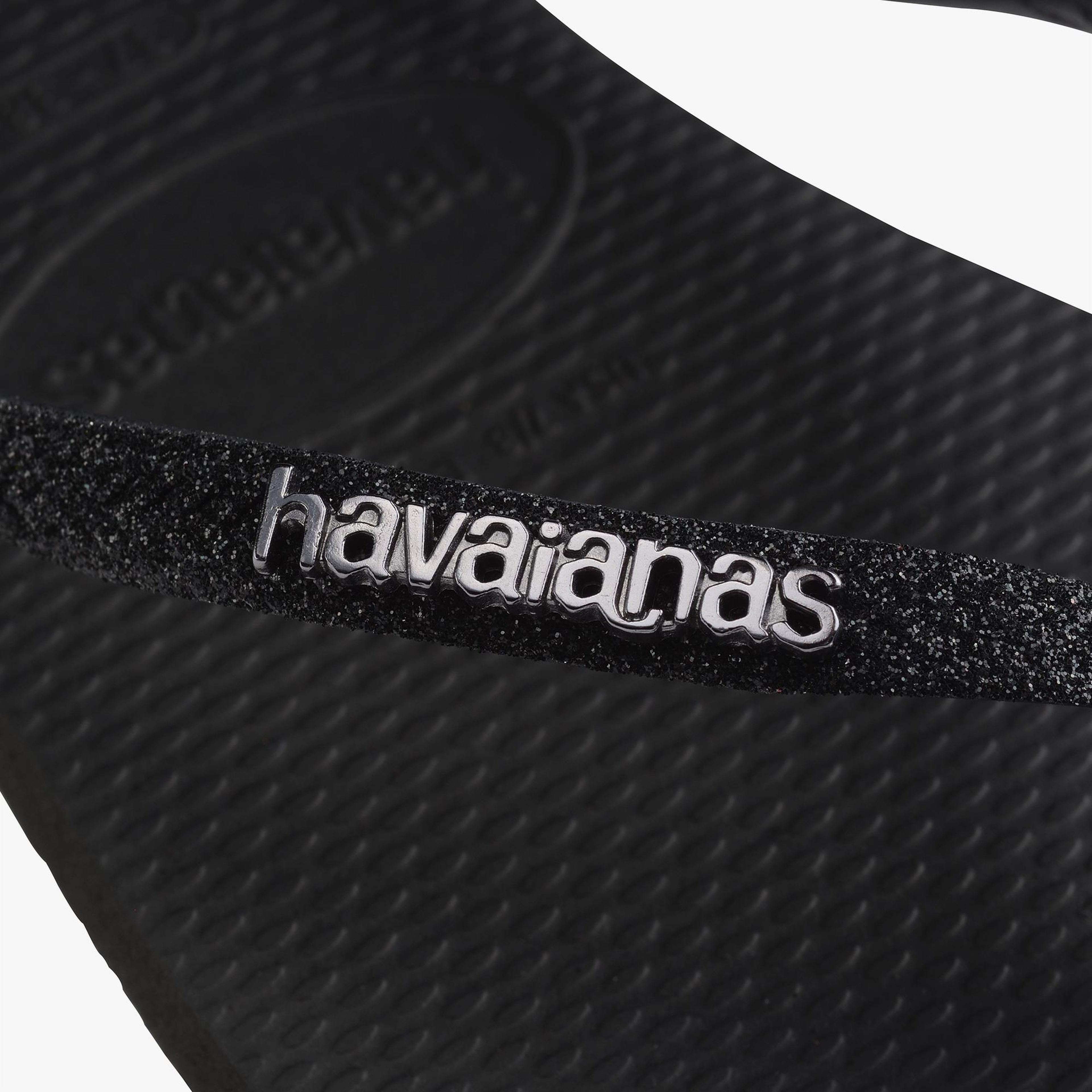 Havaianas Slim Glitter Kadın Siyah Terlik