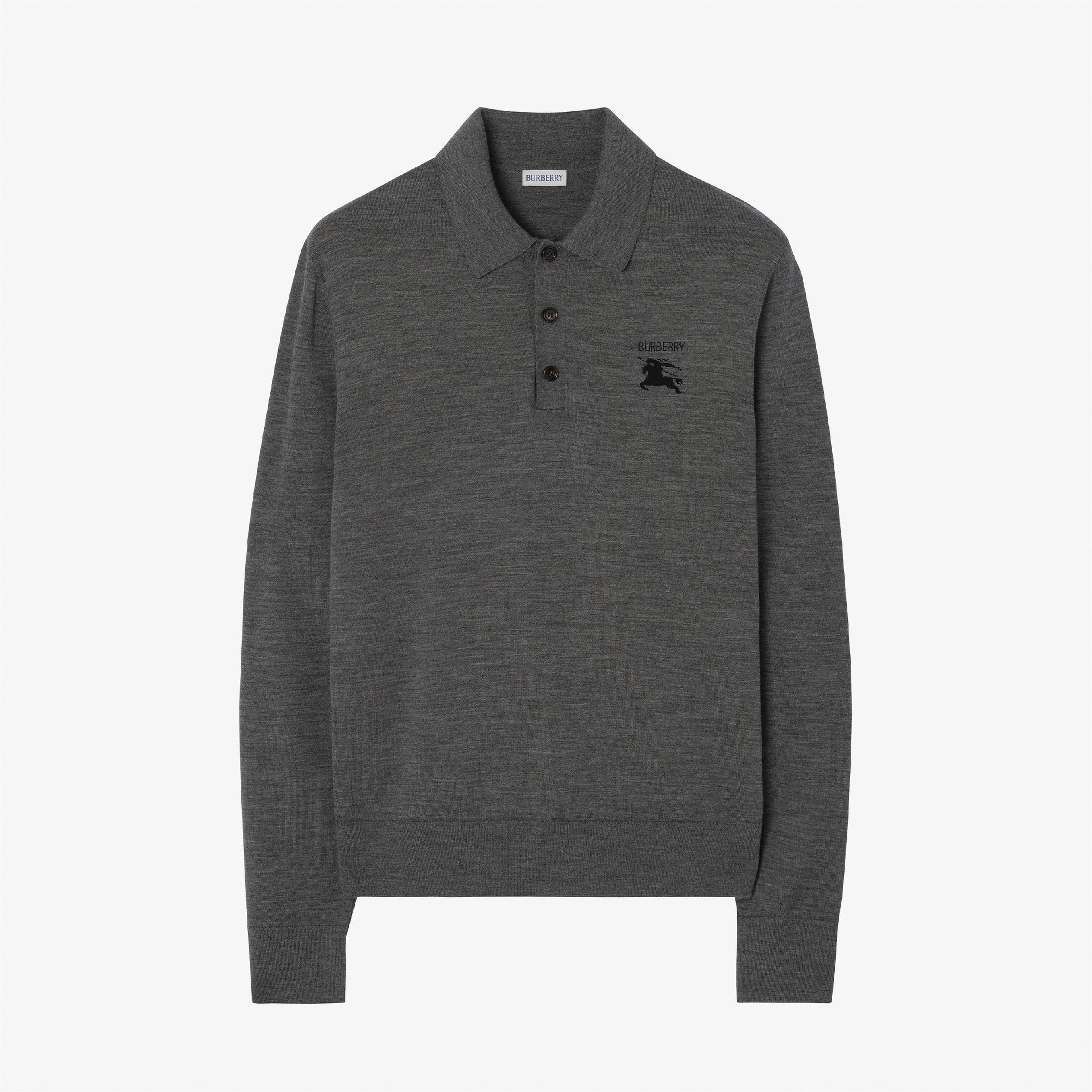 Burberry Emory Ekd Erkek Gri Triko
