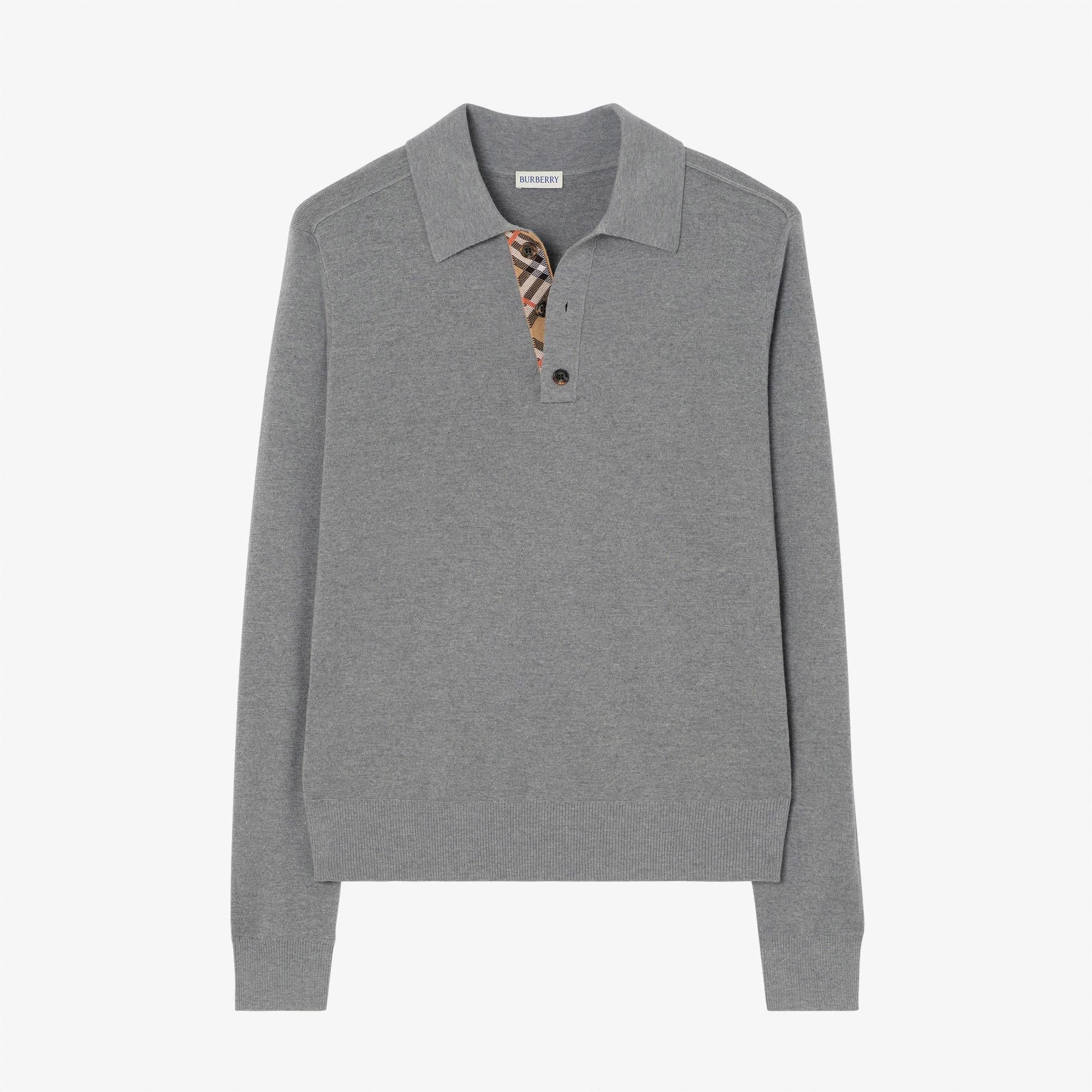 Burberry Marcus Erkek Gri Triko