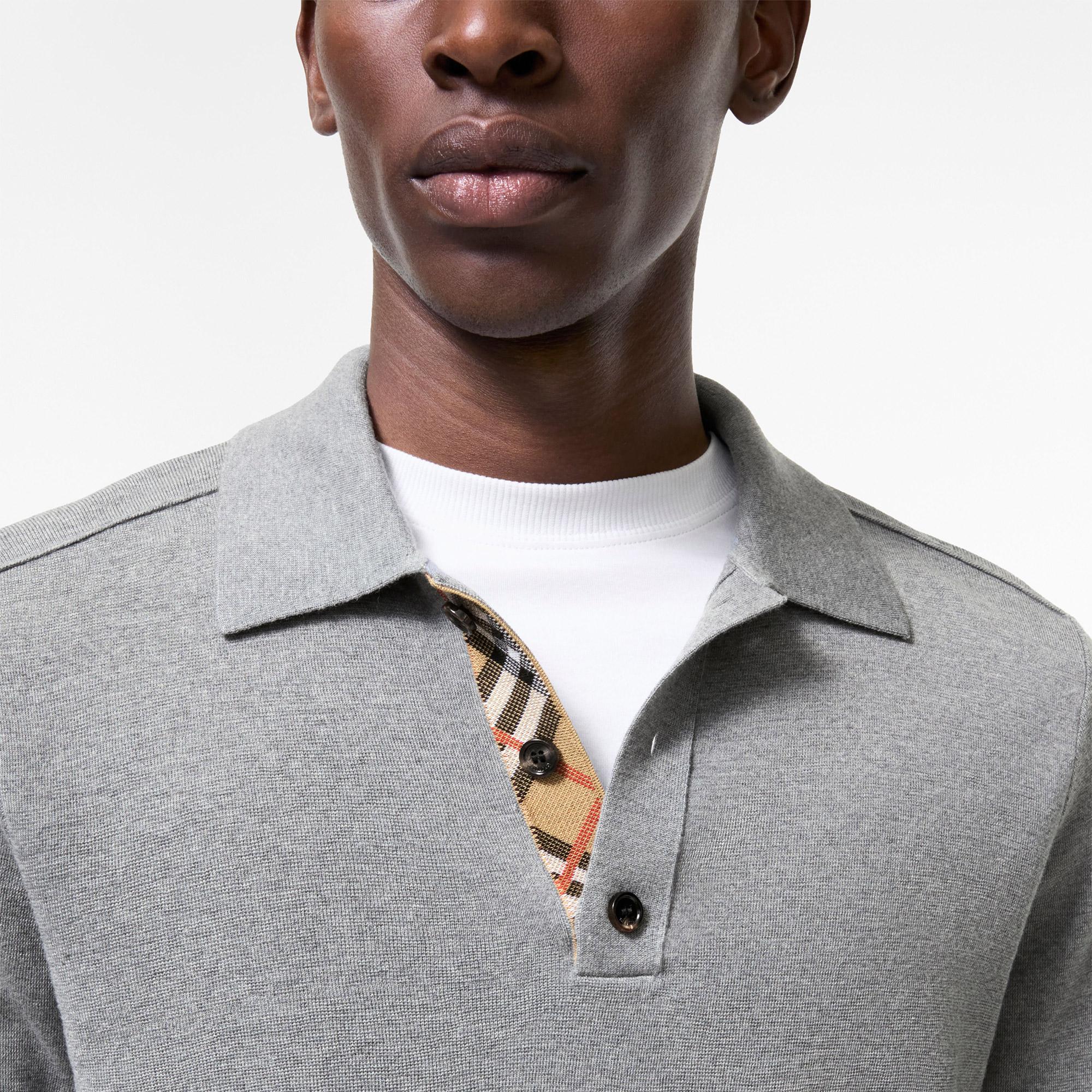 Burberry Marcus Erkek Gri Triko