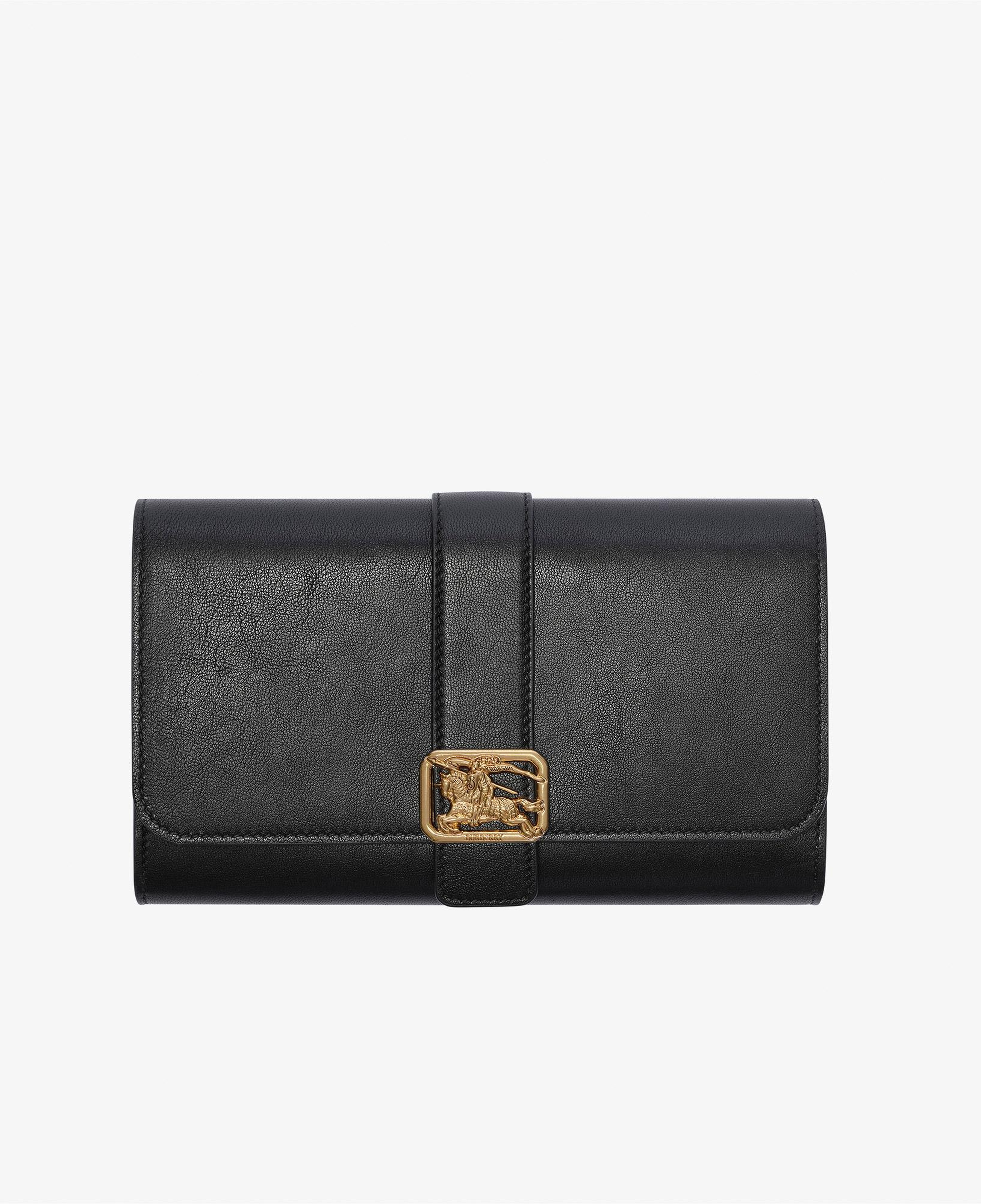 Burberry Rider Kadın Siyah Cüzdan
