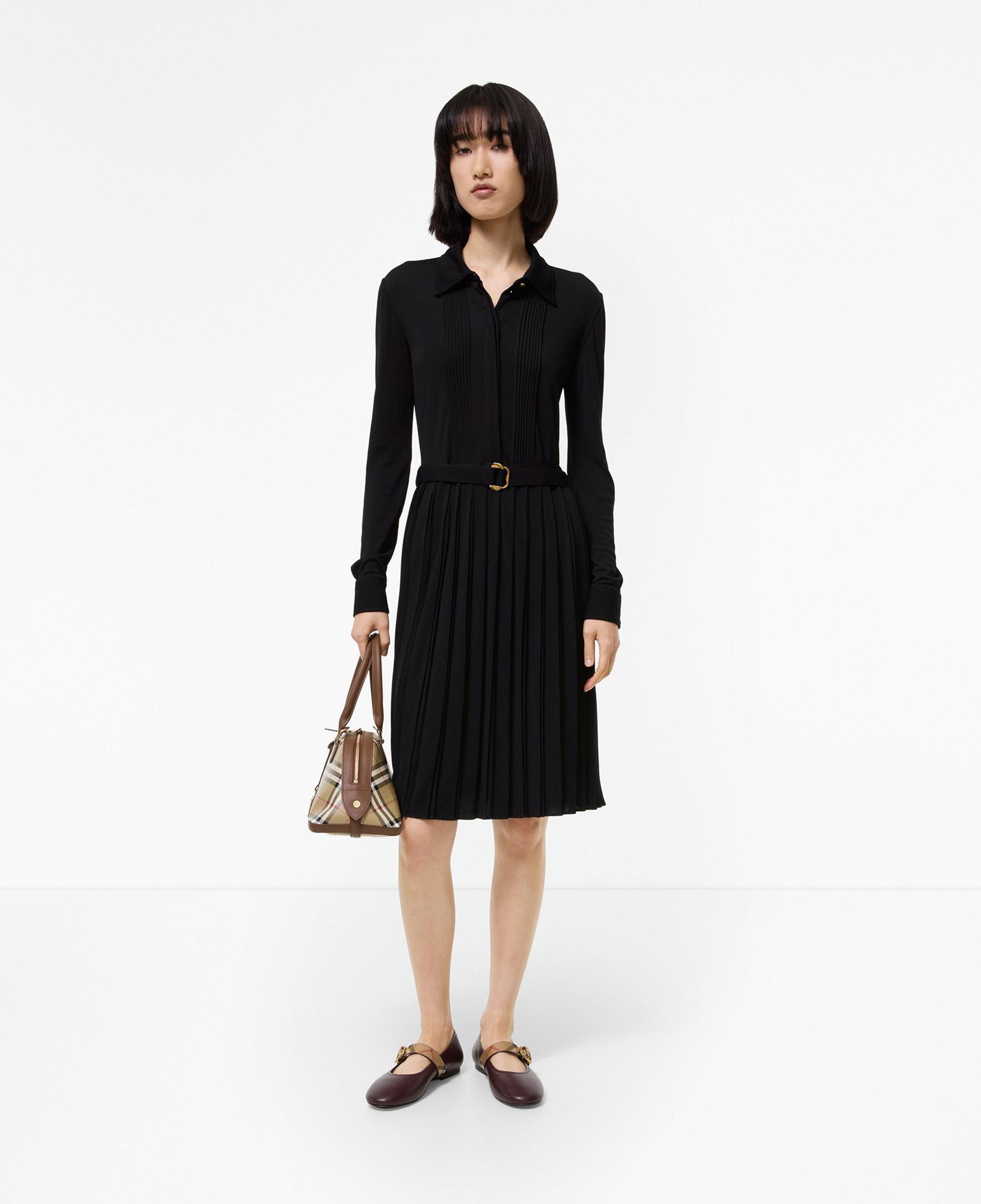 Burberry Cecilia Kadın Siyah Elbise
