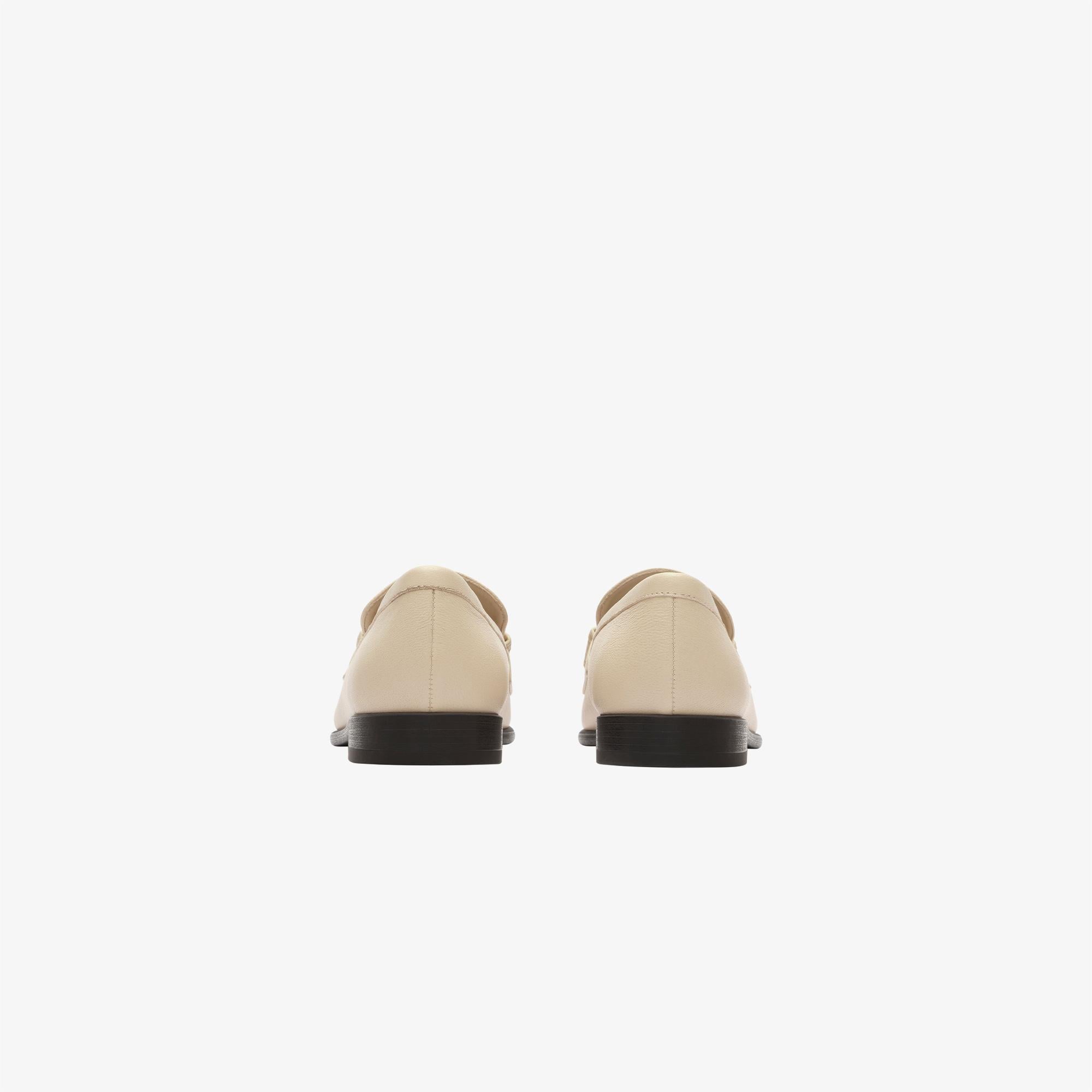 Burberry Opal Loafer Kadın Beyaz Loafer