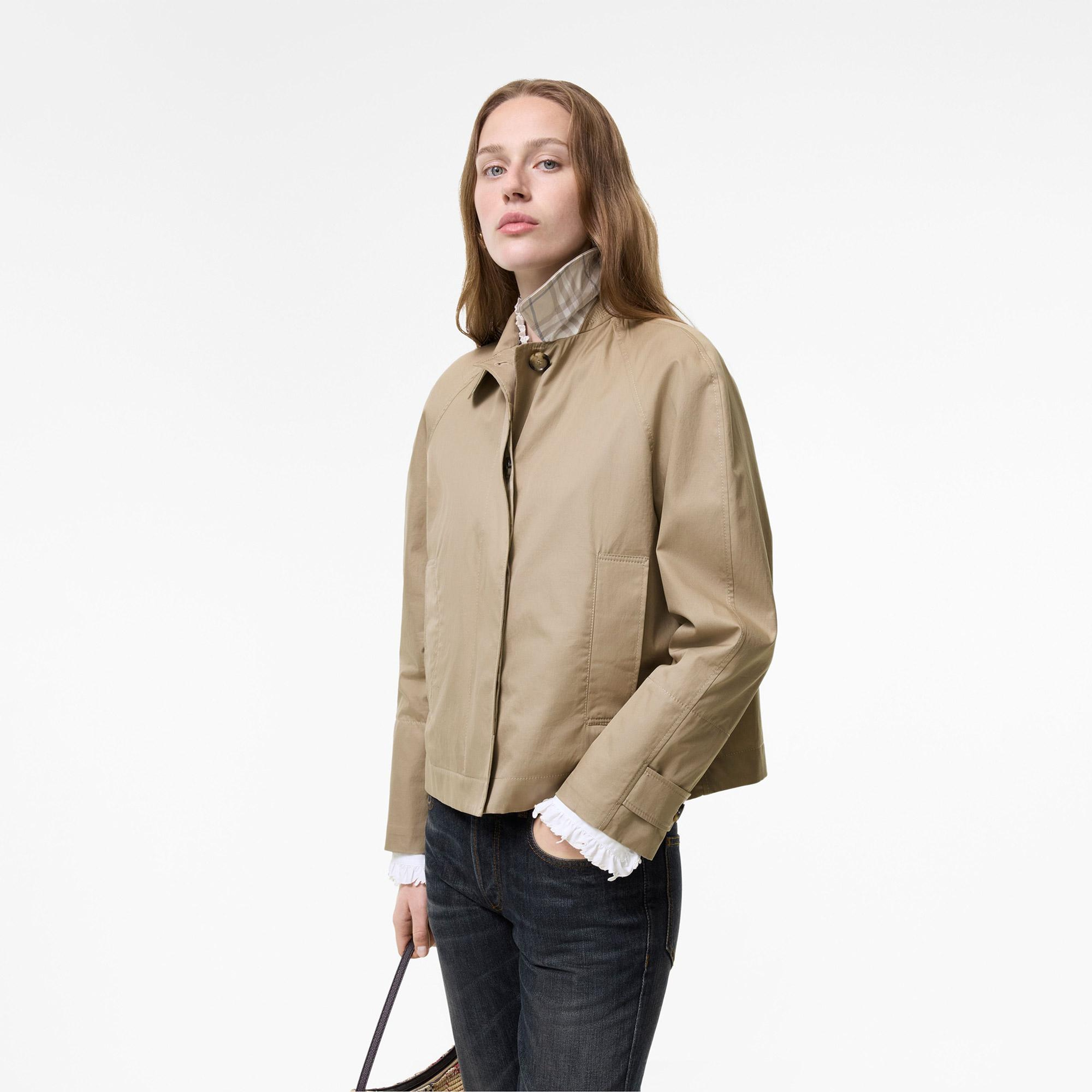 Burberry Tickhill Kadın Bej Mont