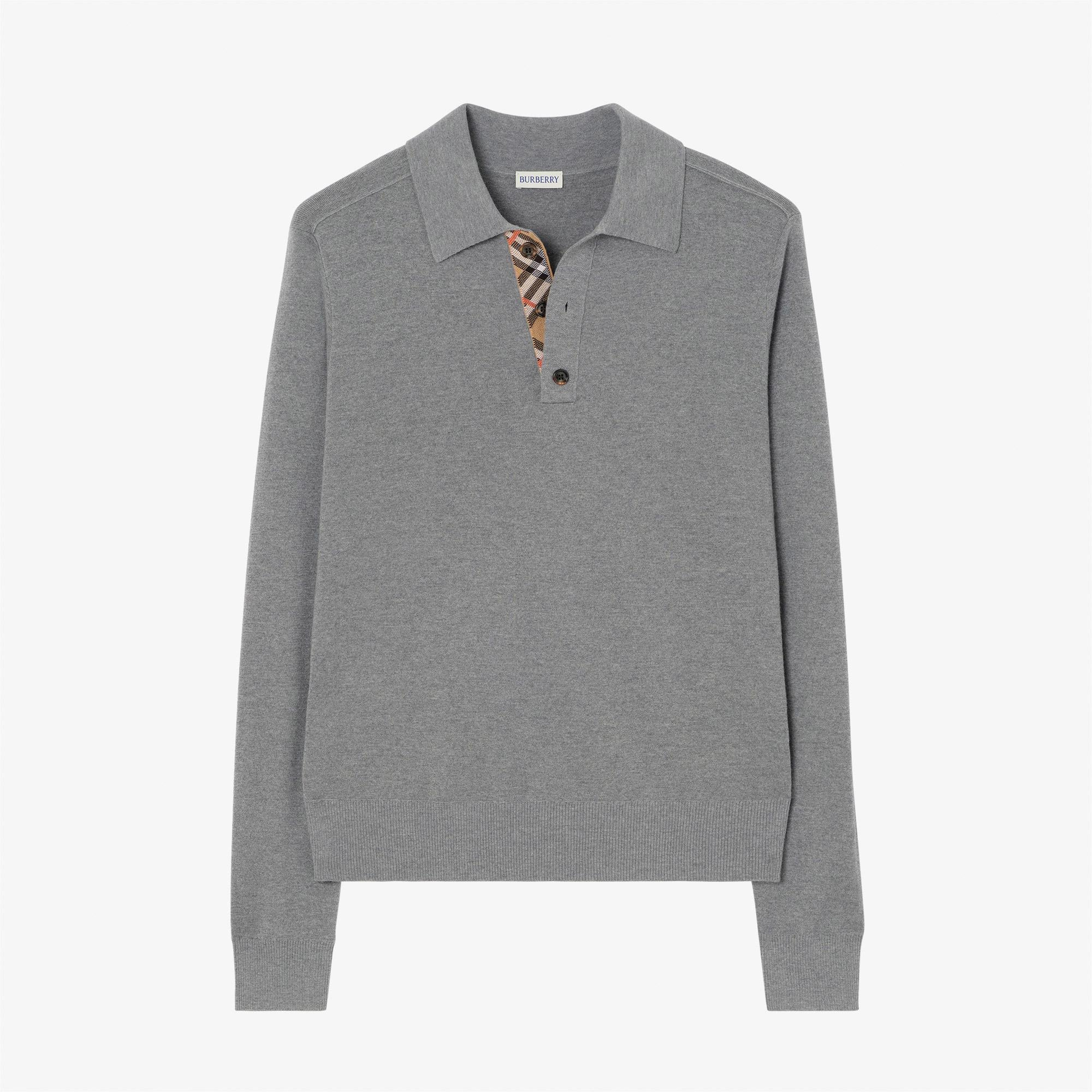 Burberry Marcus Erkek Gri Triko