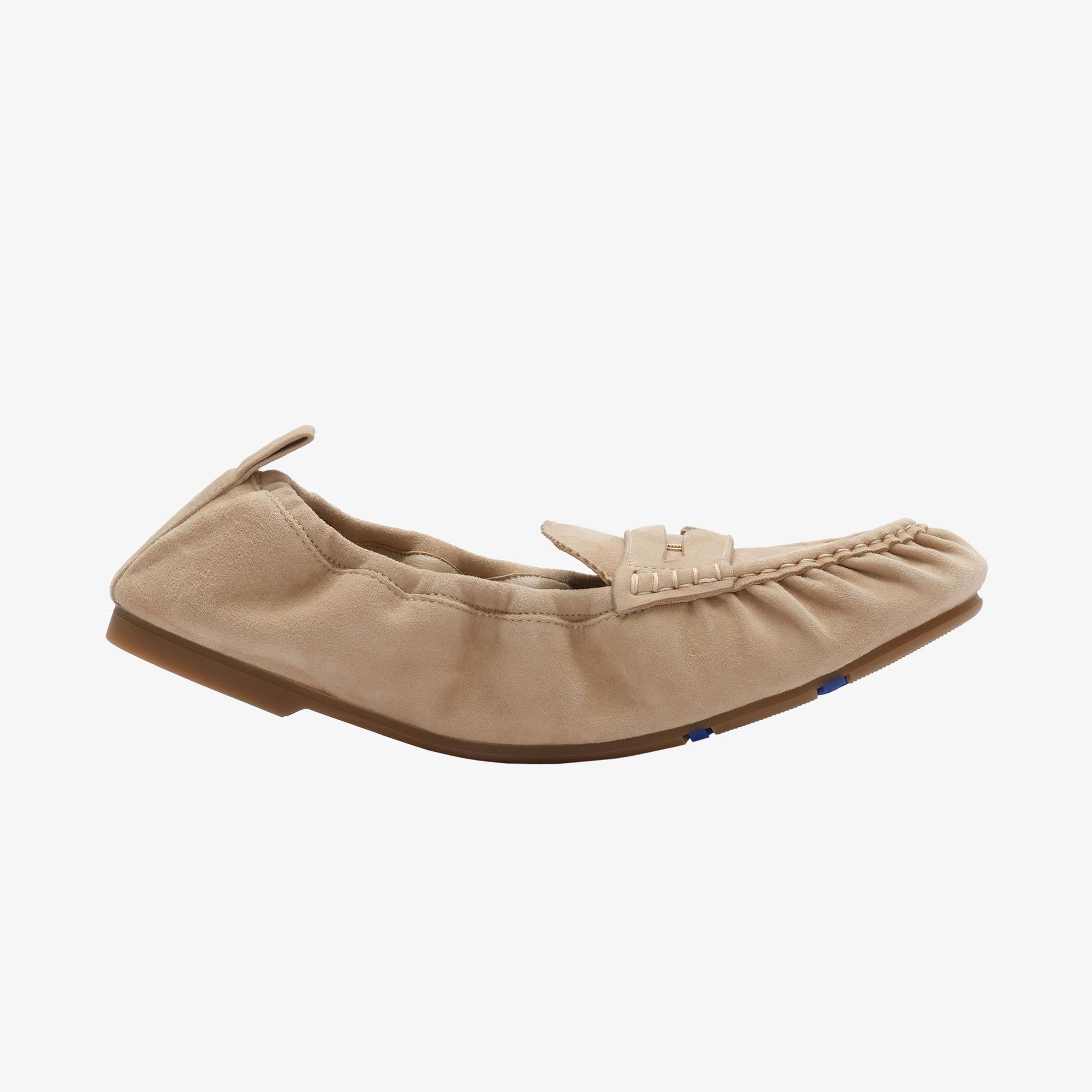 Burberry Fawn Loafer Flat Kadın Bej Loafer