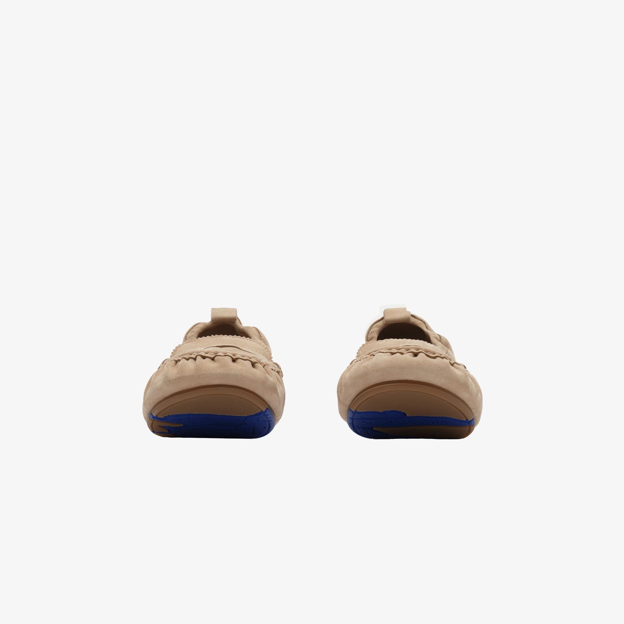 Burberry Fawn Loafer Flat Kadın Bej Loafer