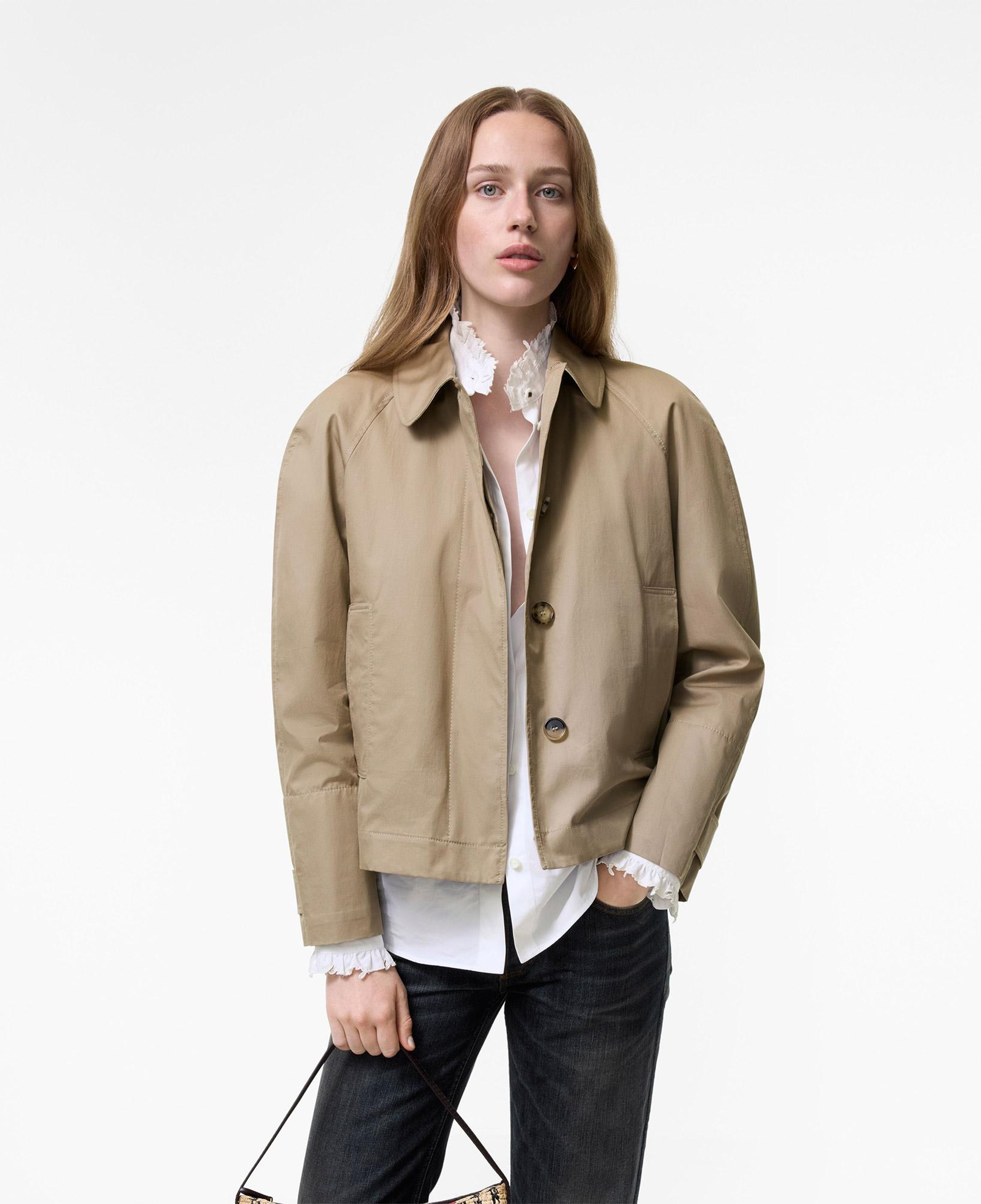 Burberry Tickhill Kadın Bej Mont