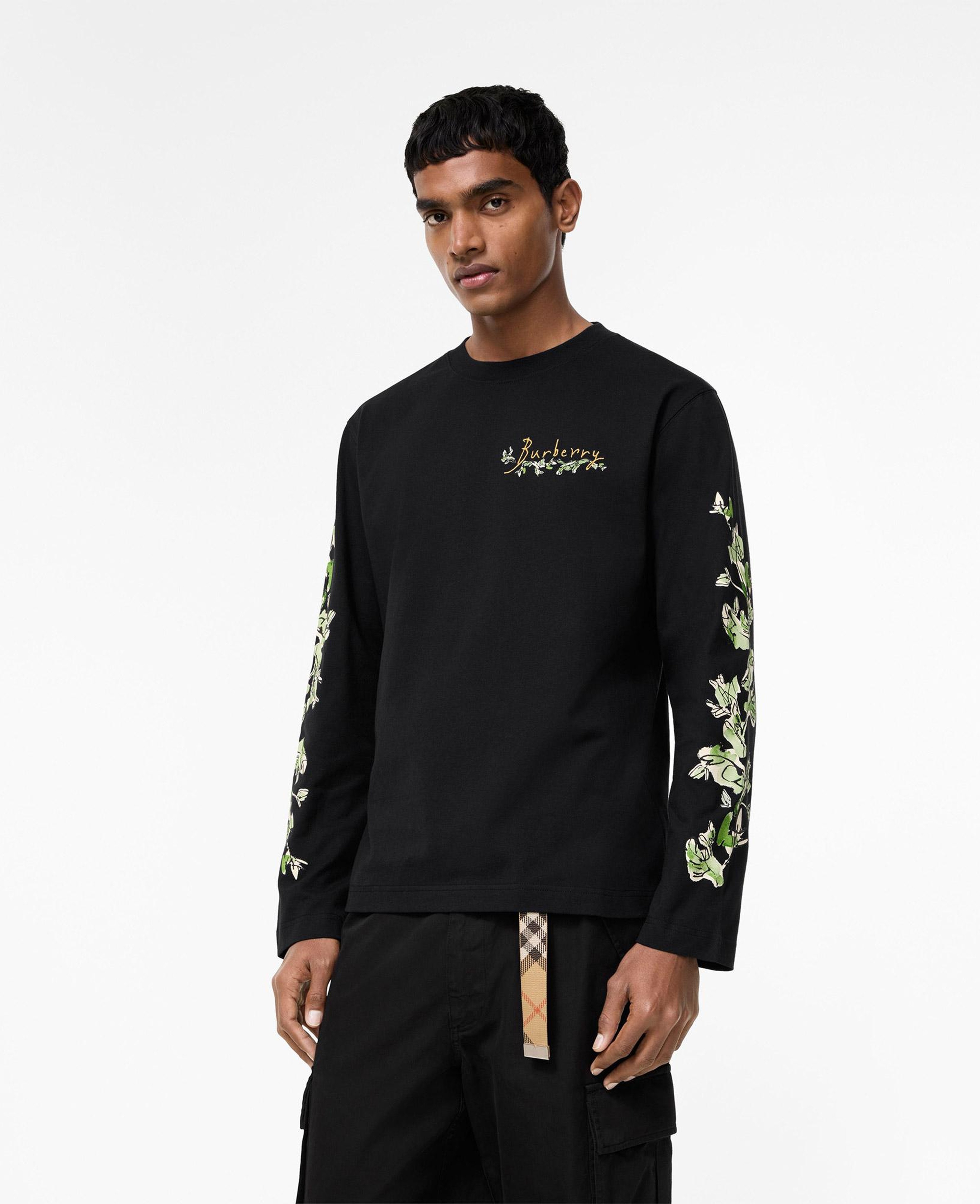 Burberry Ryan Tree Erkek Siyah T-Shirt