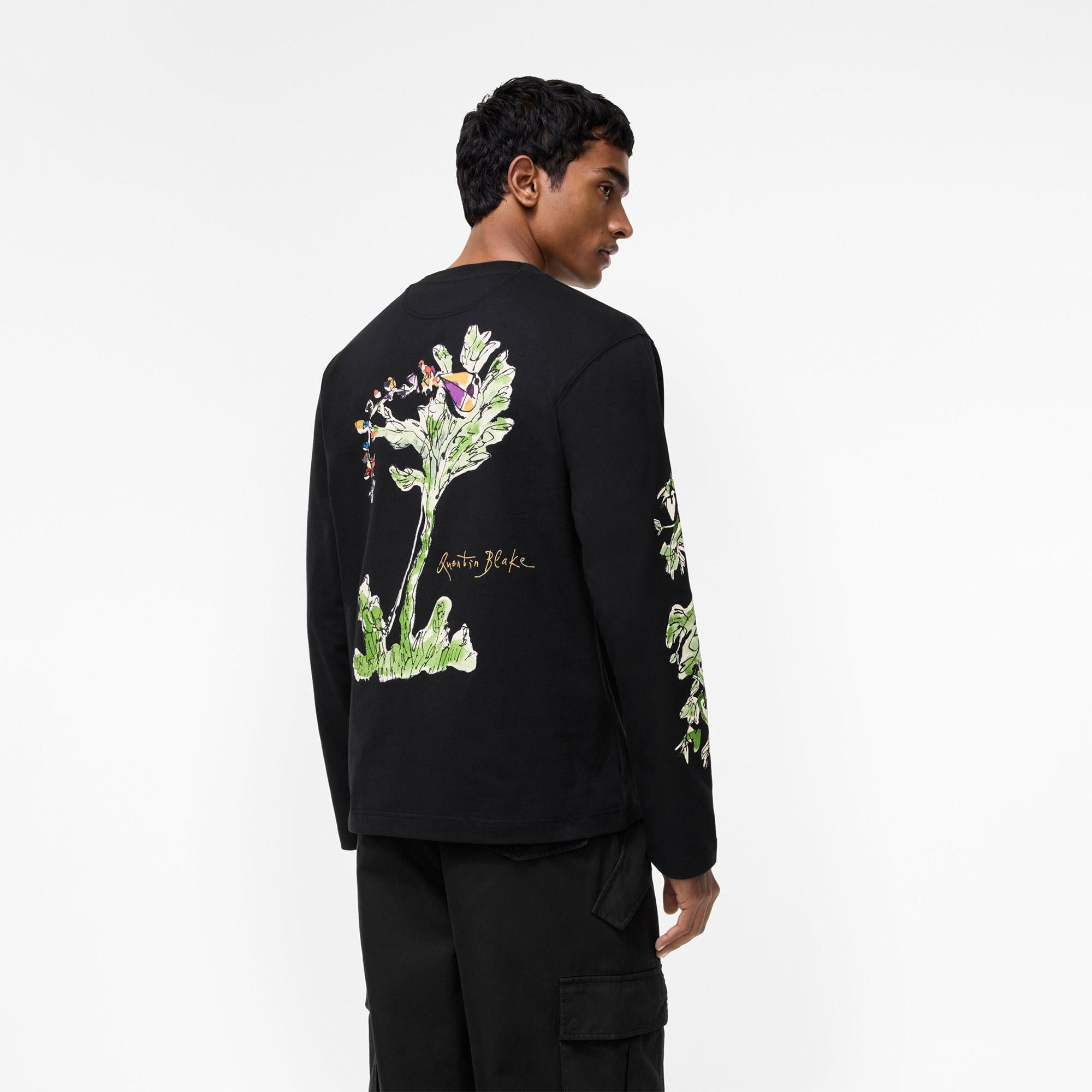 Burberry Ryan Tree Erkek Siyah T-Shirt