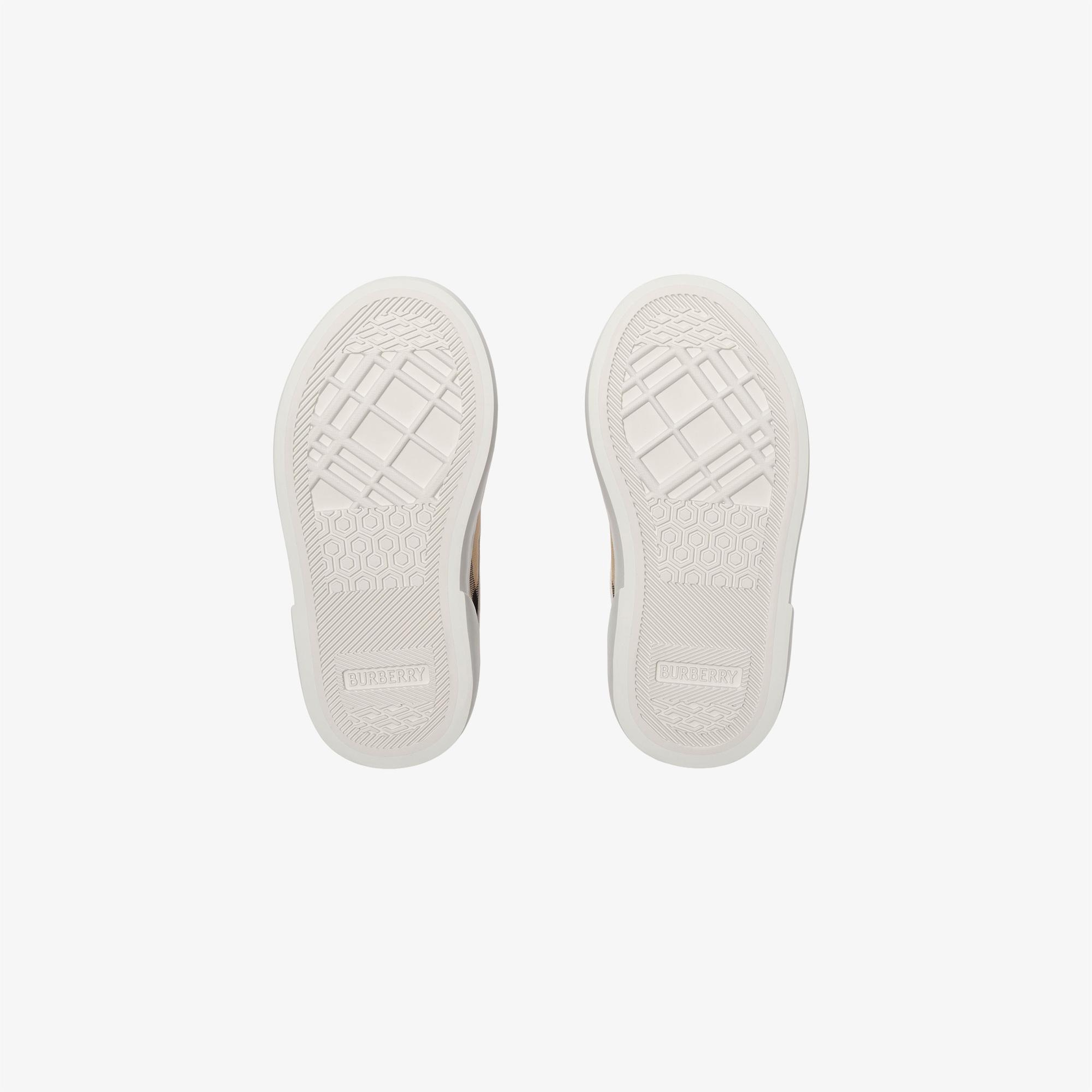 Burberry Noah Çocuk Bej Sneaker