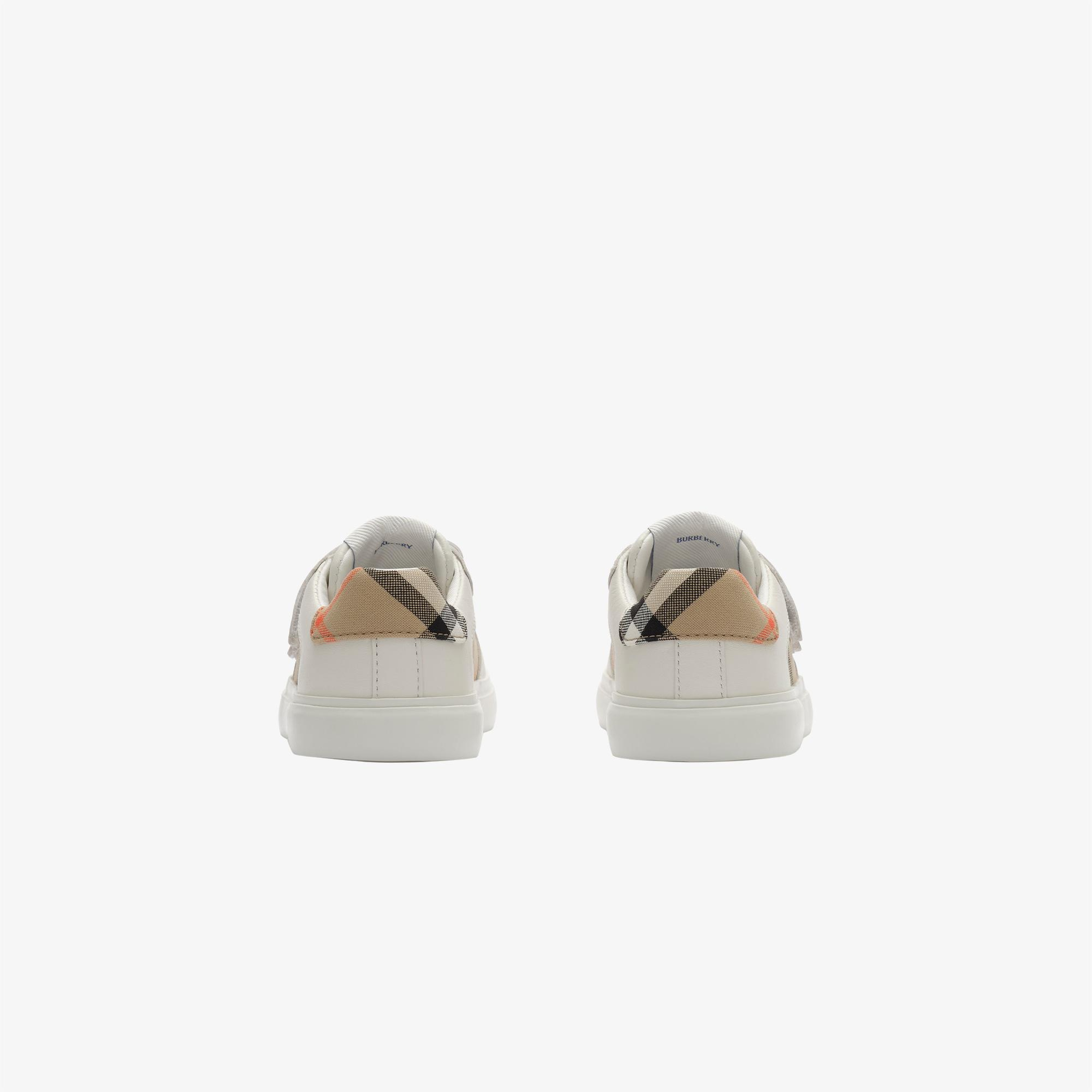 Burberry Noah Çocuk Bej Sneaker