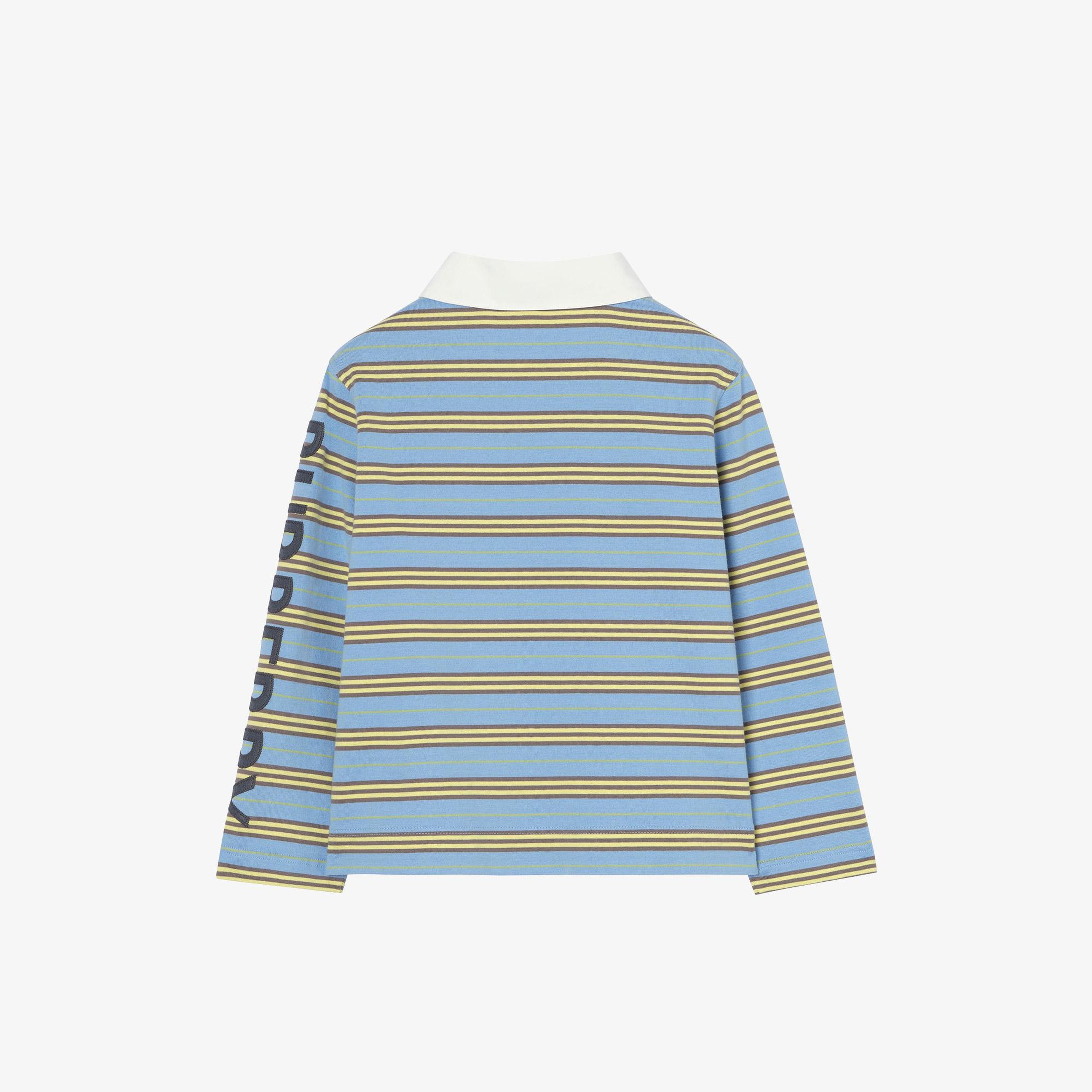 Burberry Burnell Polo Çocuk Mavi Polo