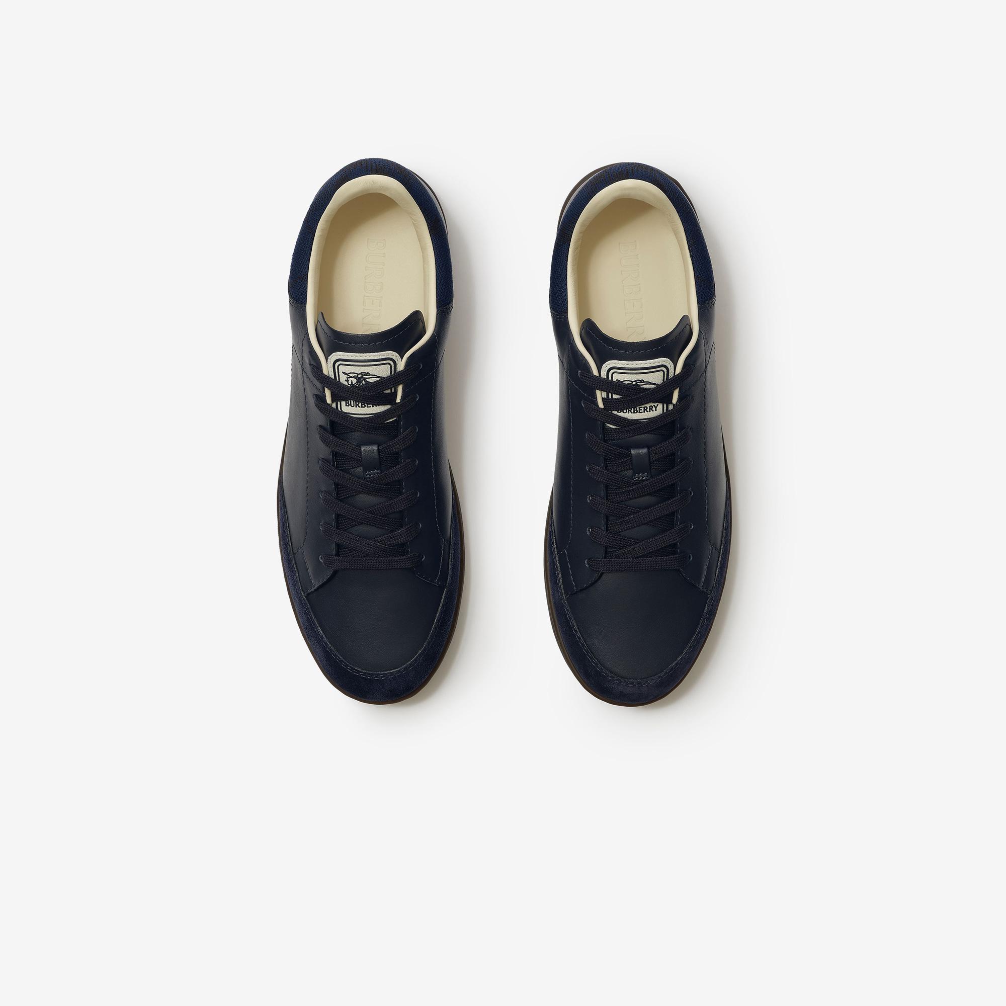 Burberry Set Erkek Lacivert Sneaker