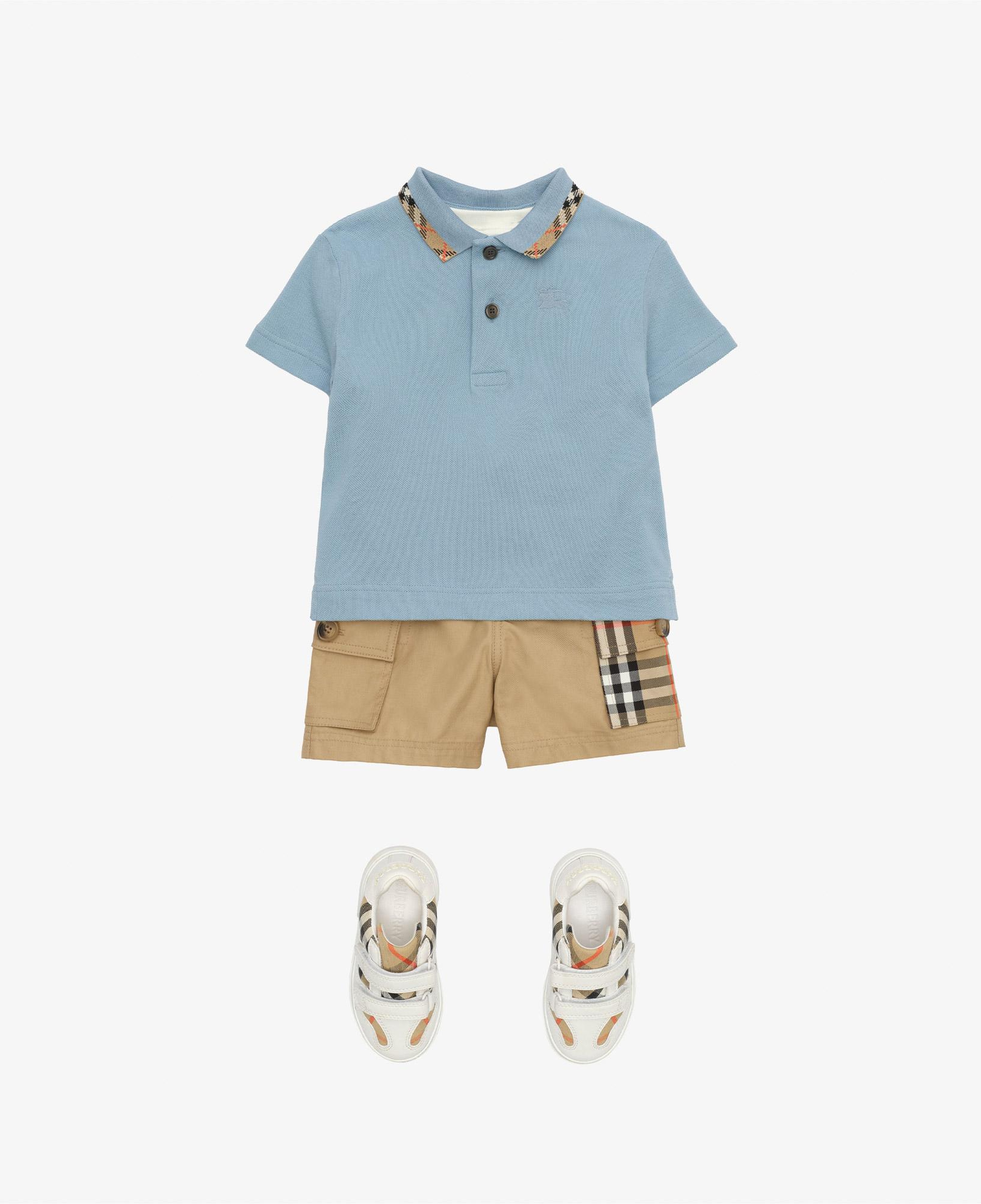 Burberry Johane Çocuk Mavi Polo